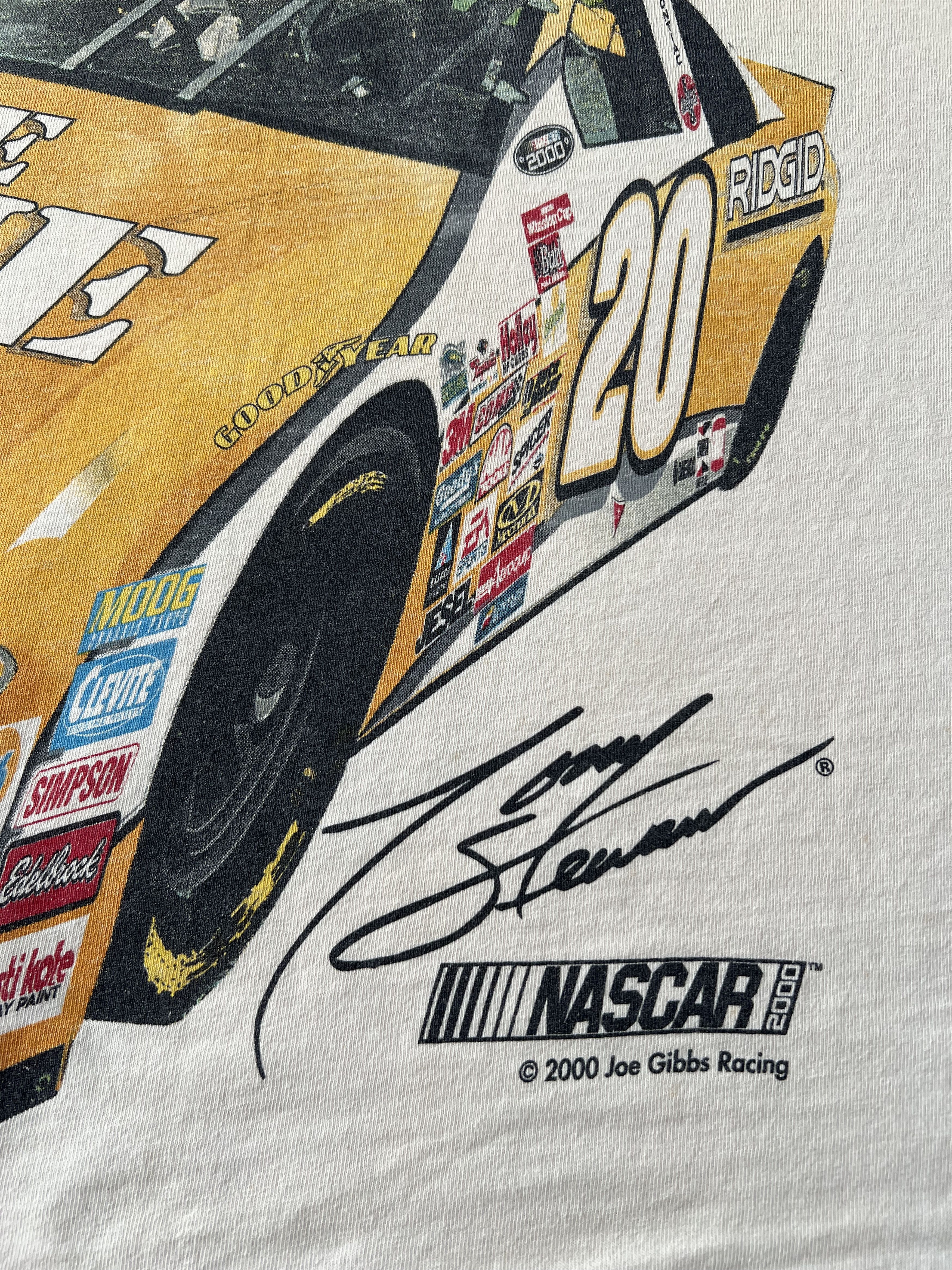 NASCAR Vintage 2000 Tony Stewart Pontiac Grand Prix Nascar T-shirt Size US XL / EU 56 / 4 - 21 Thumbnail