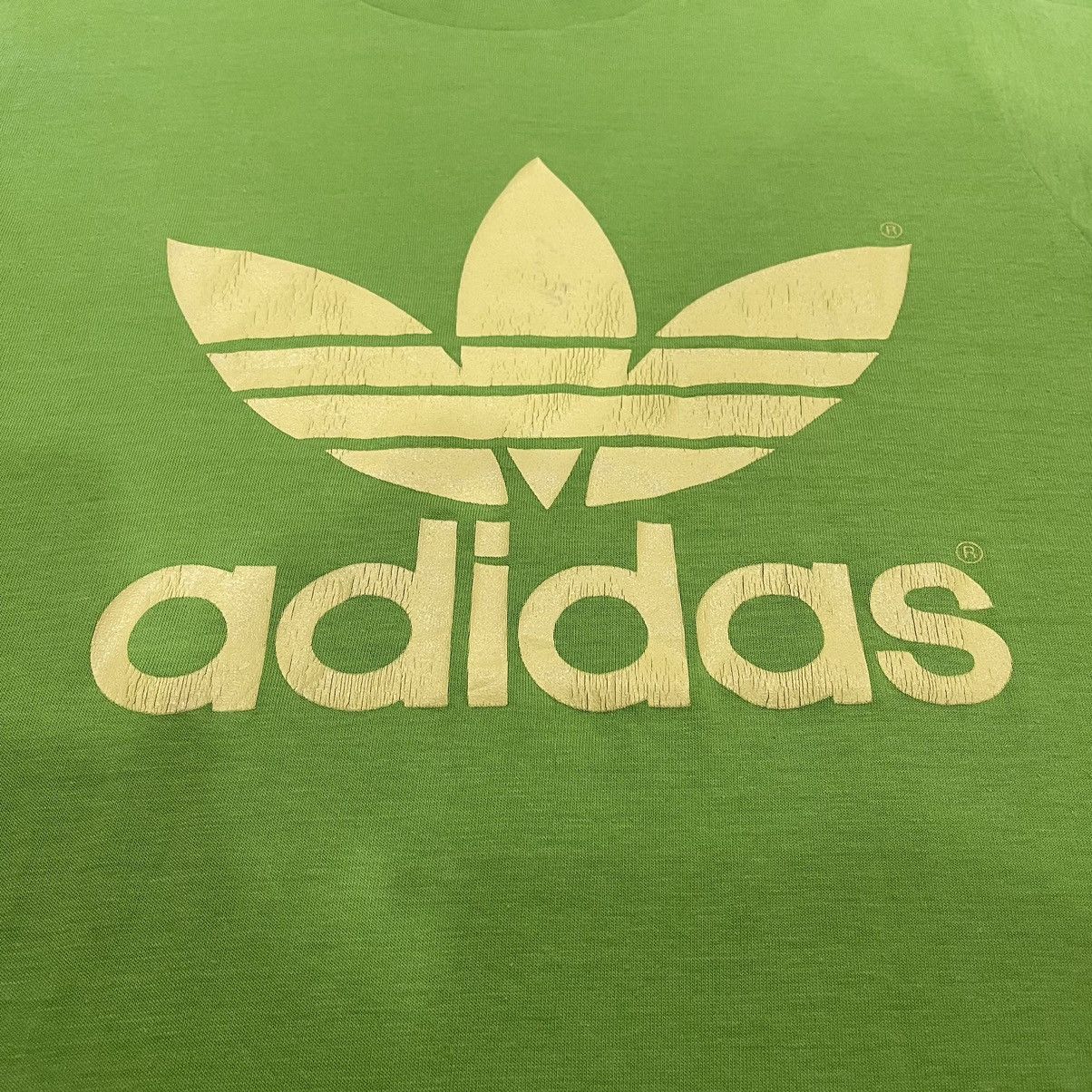 Adidas × Vintage Vintage 80s Adidas T-Shirt Size US M / EU 48-50 / 2 - 7 Thumbnail