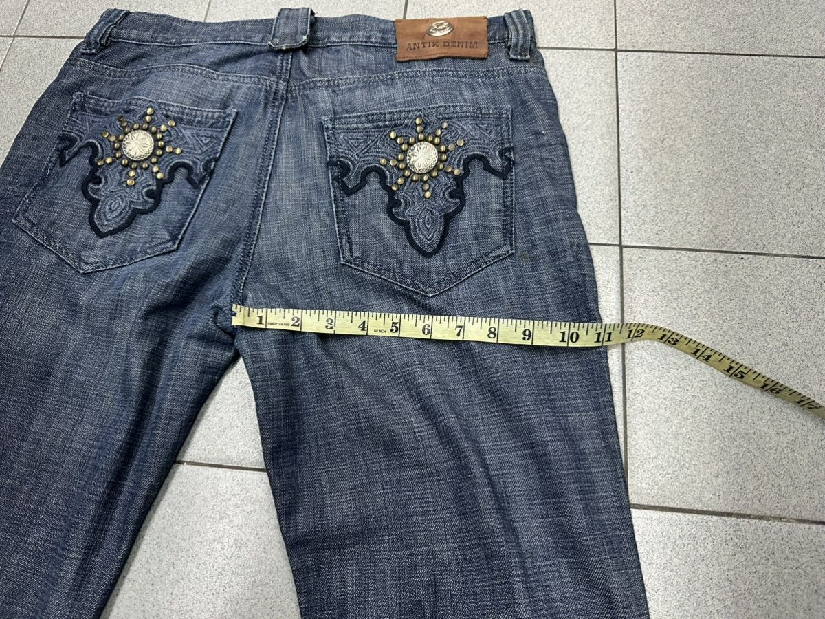 Japanese Brand × Vintage VTG ANTIQUE Denim Pants Size US 36 / EU 52 - 15 Thumbnail
