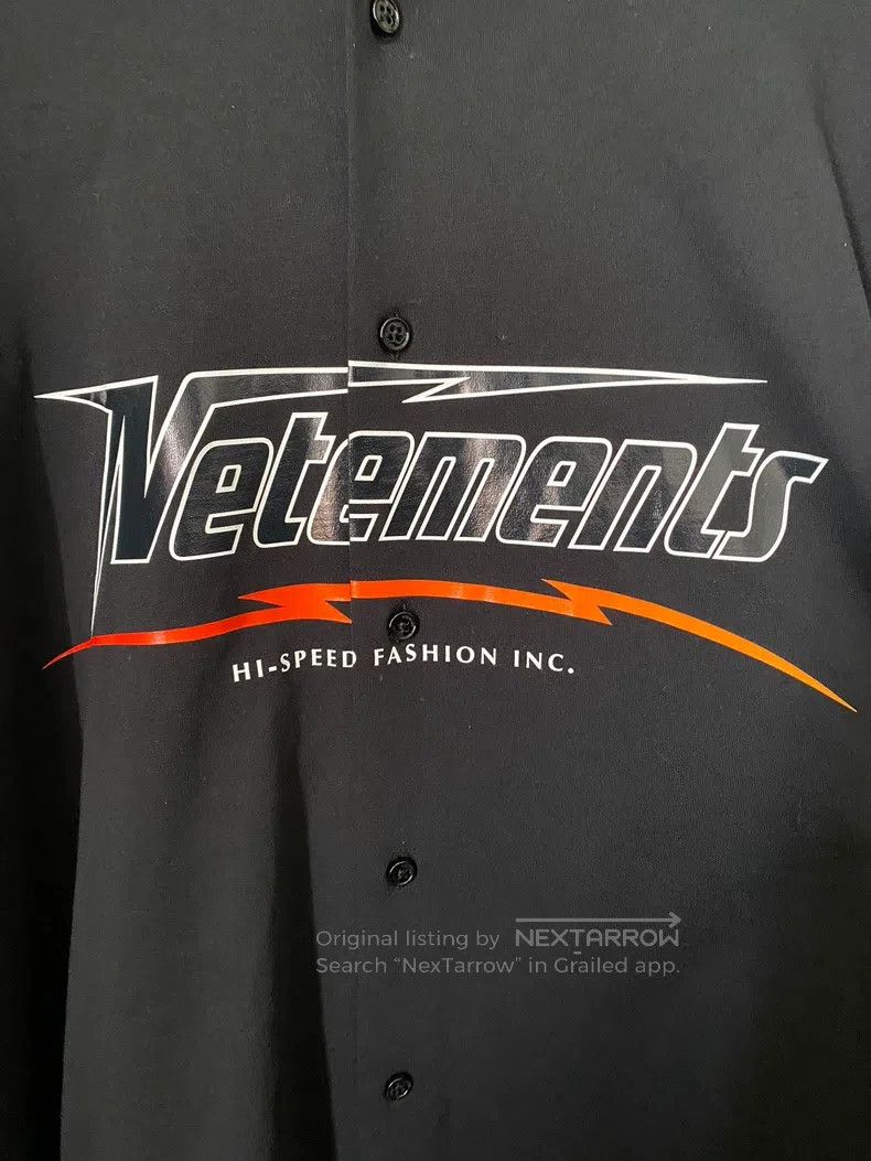 Vetements Vetements Racing Shirt Size US S / EU 44-46 / 1 - 2 Thumbnail