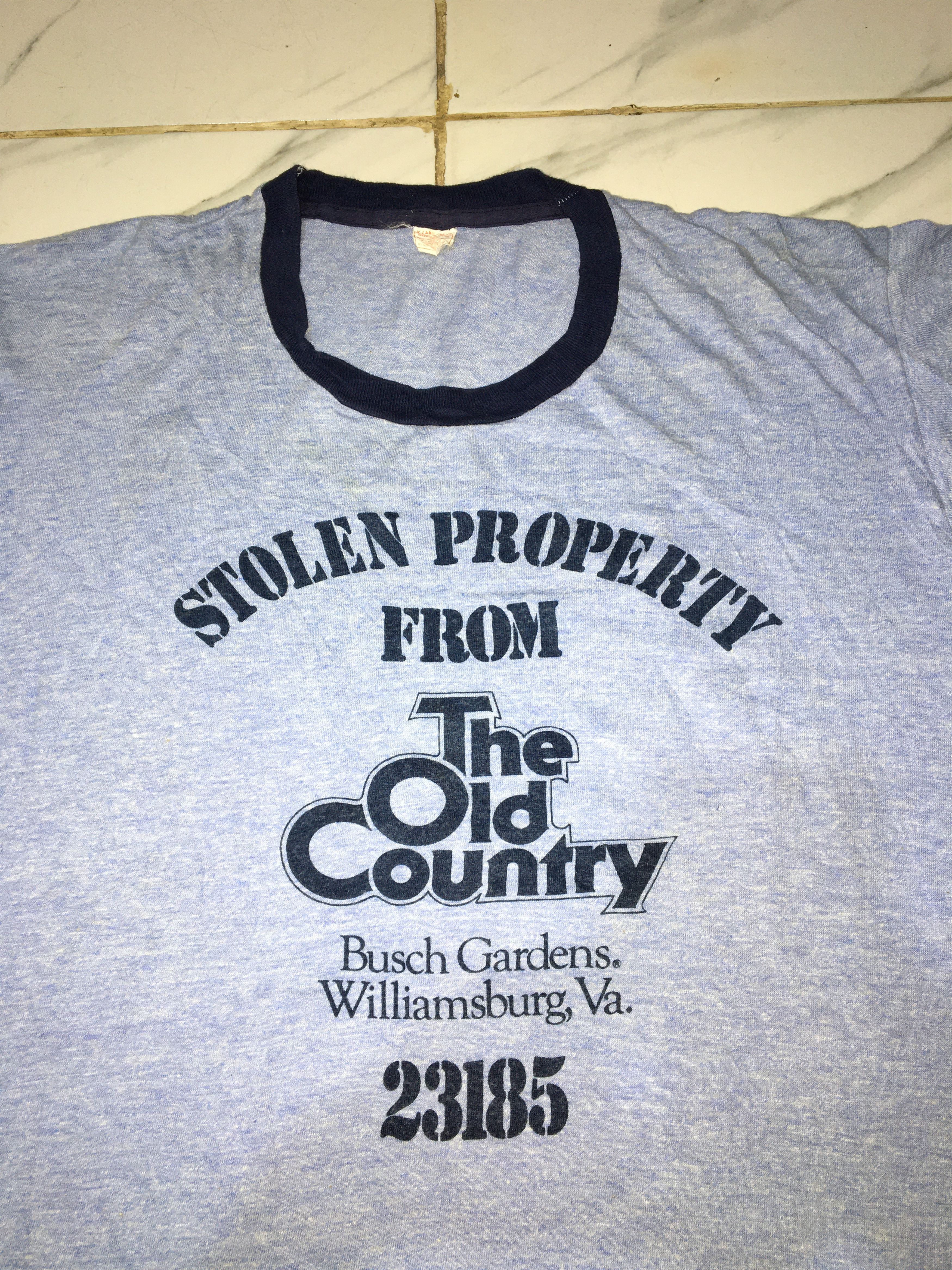 Vintage Vintage Stolen Property From The Old Country Shirt Size US XL / EU 56 / 4 - 2 Thumbnail