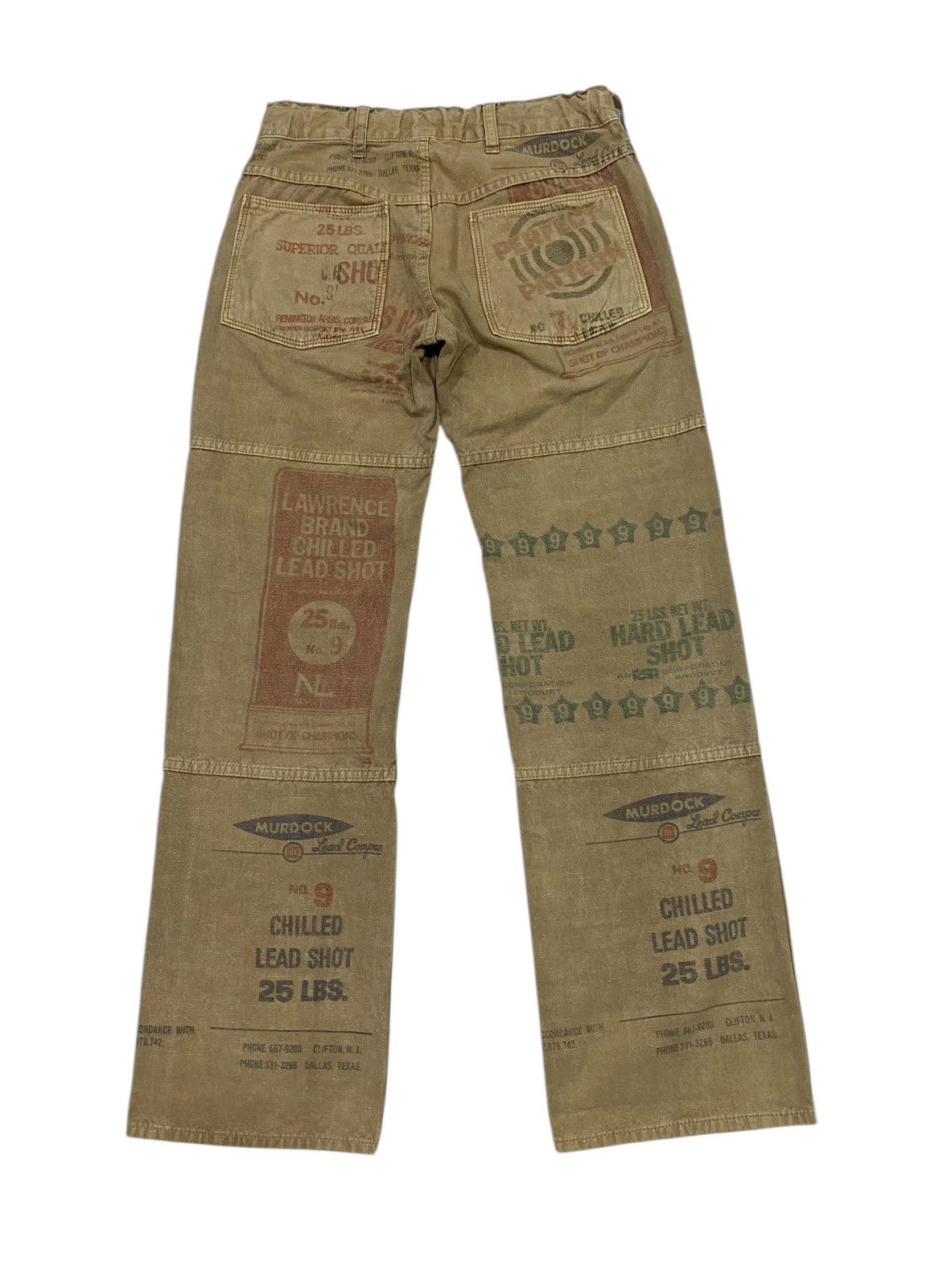 Hysteric Glamour Japanese brand denim & dungaree paint trousers / khakis pant Size US 28 / EU 44 - 17 Thumbnail