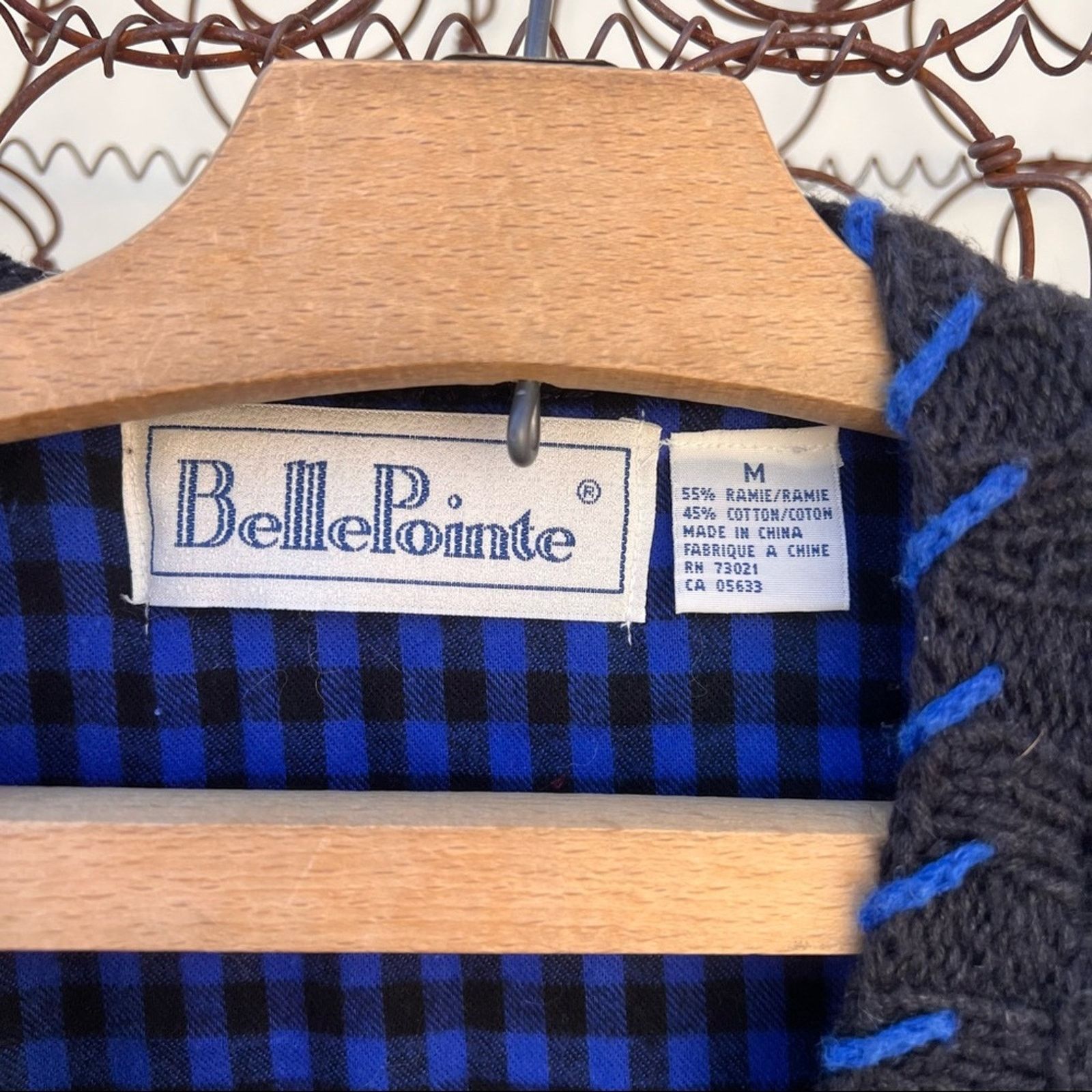 Vintage Vintage 90s funky patchwork sampler knit sweater vest Size M / US 6-8 / IT 42-44 - 3 Thumbnail