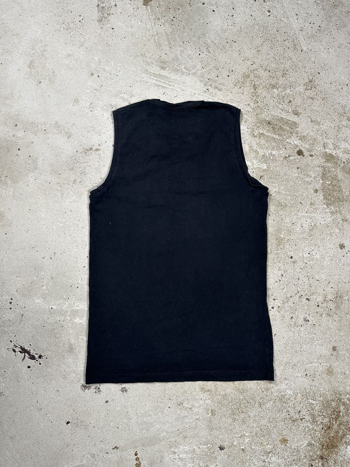 Acne Studios Acne Studios SS15 Bye B Blue Black Tank Top Shirt Size US XS / EU 42 / 0 - 2 Thumbnail