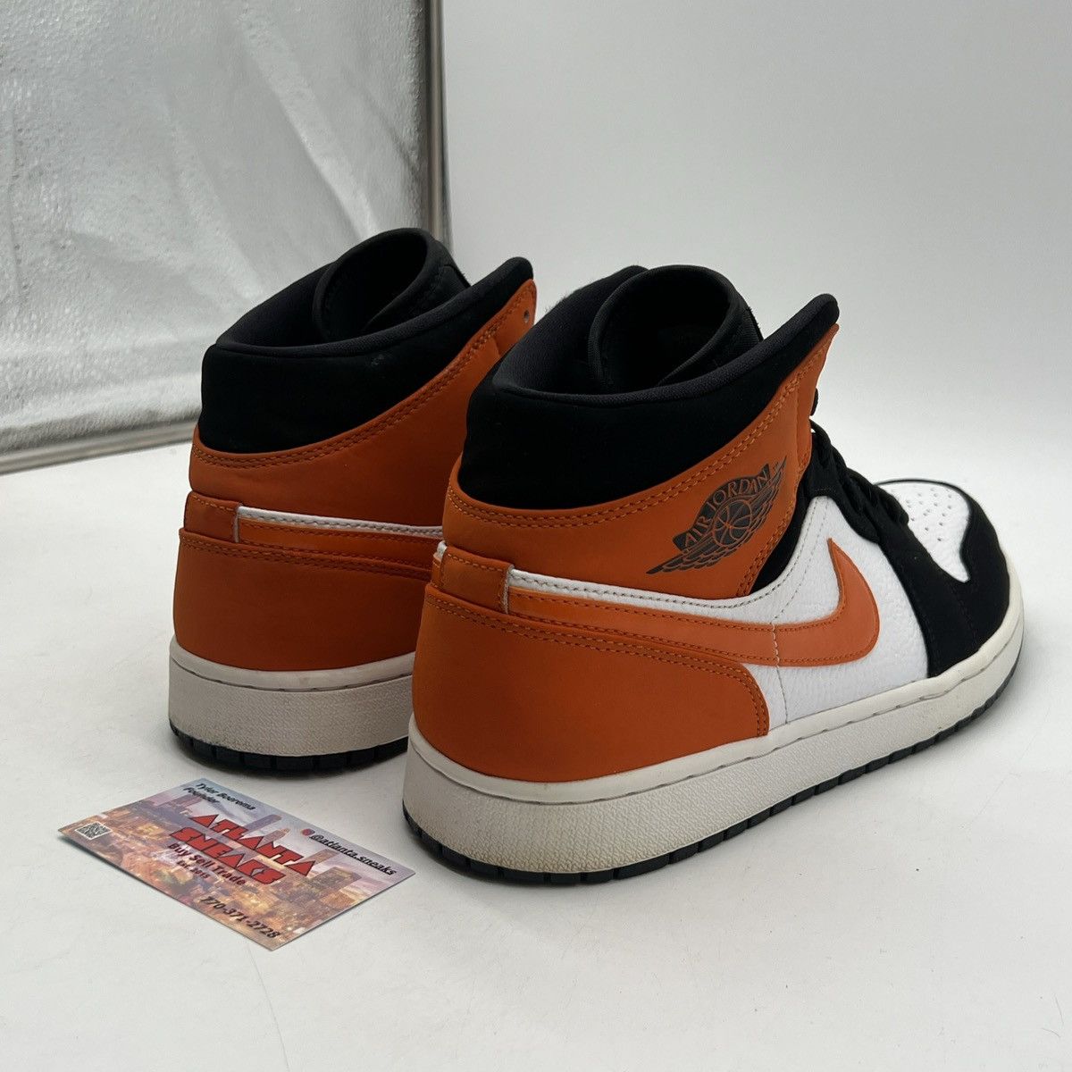 Nike Air Jordan 1 mid shattered backboard Size US 12 / EU 45 - 5 Thumbnail