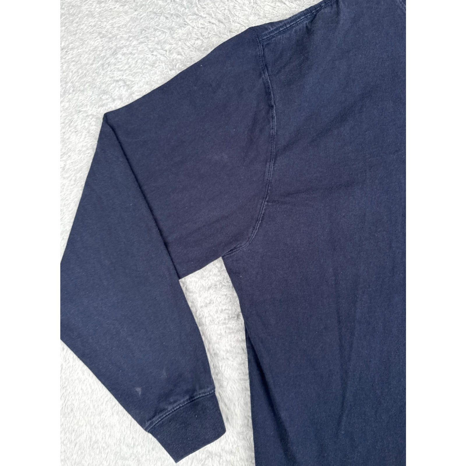 Carhartt Carhartt Shirt Men XL Blue Long Sleeve Crew Neck Cotton Workwear Vintage No Size US XL / EU 56 / 4 - 3 Thumbnail