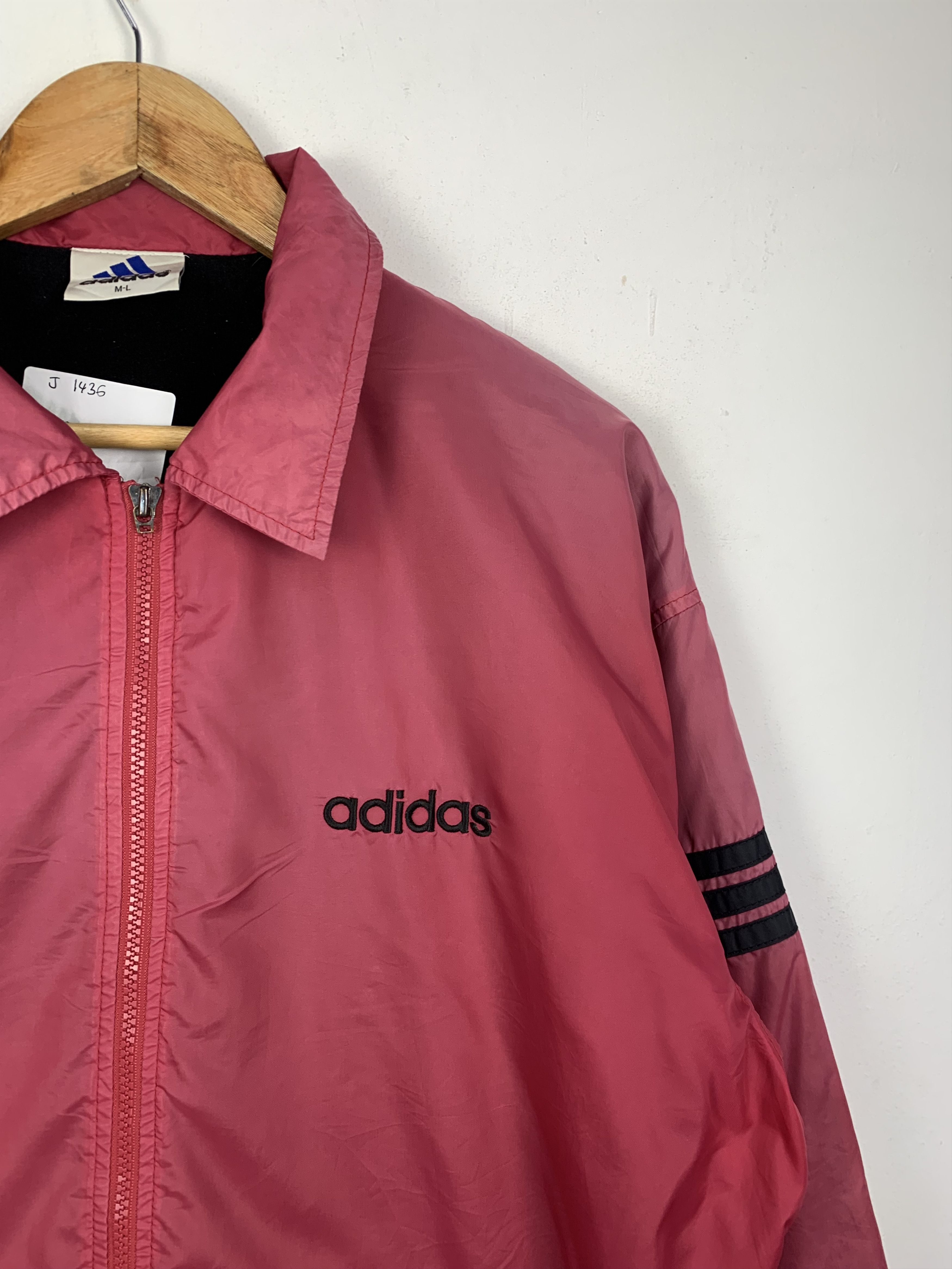 Adidas Vintage 90s Adidas Descente Windbreaker Jacket J1436 Size US L / EU 52-54 / 3 - 6 Thumbnail