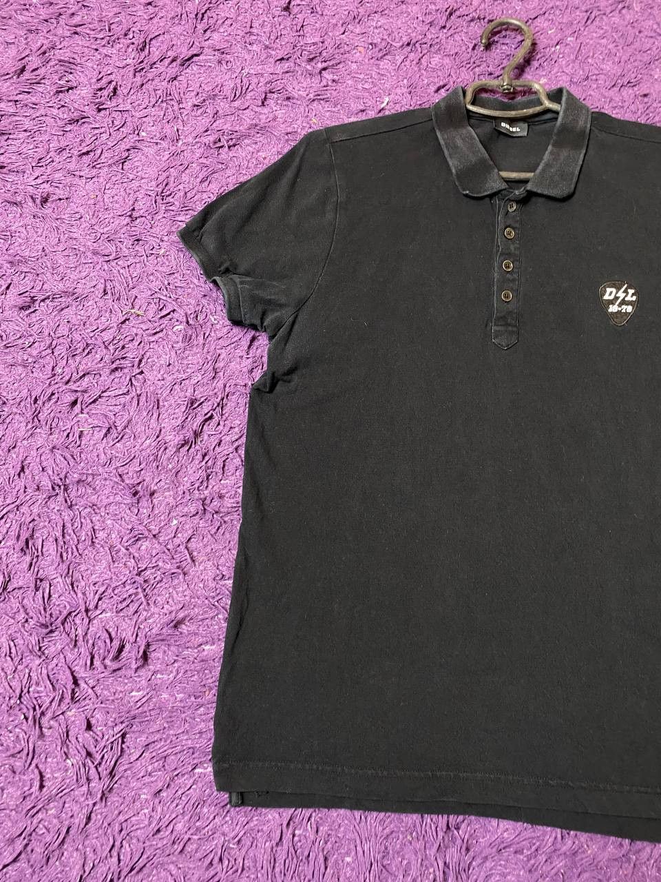 Diesel Vintage Diesel Y2K Logo Streetwear Polo Size L Size US L / EU 52-54 / 3 - 6 Thumbnail