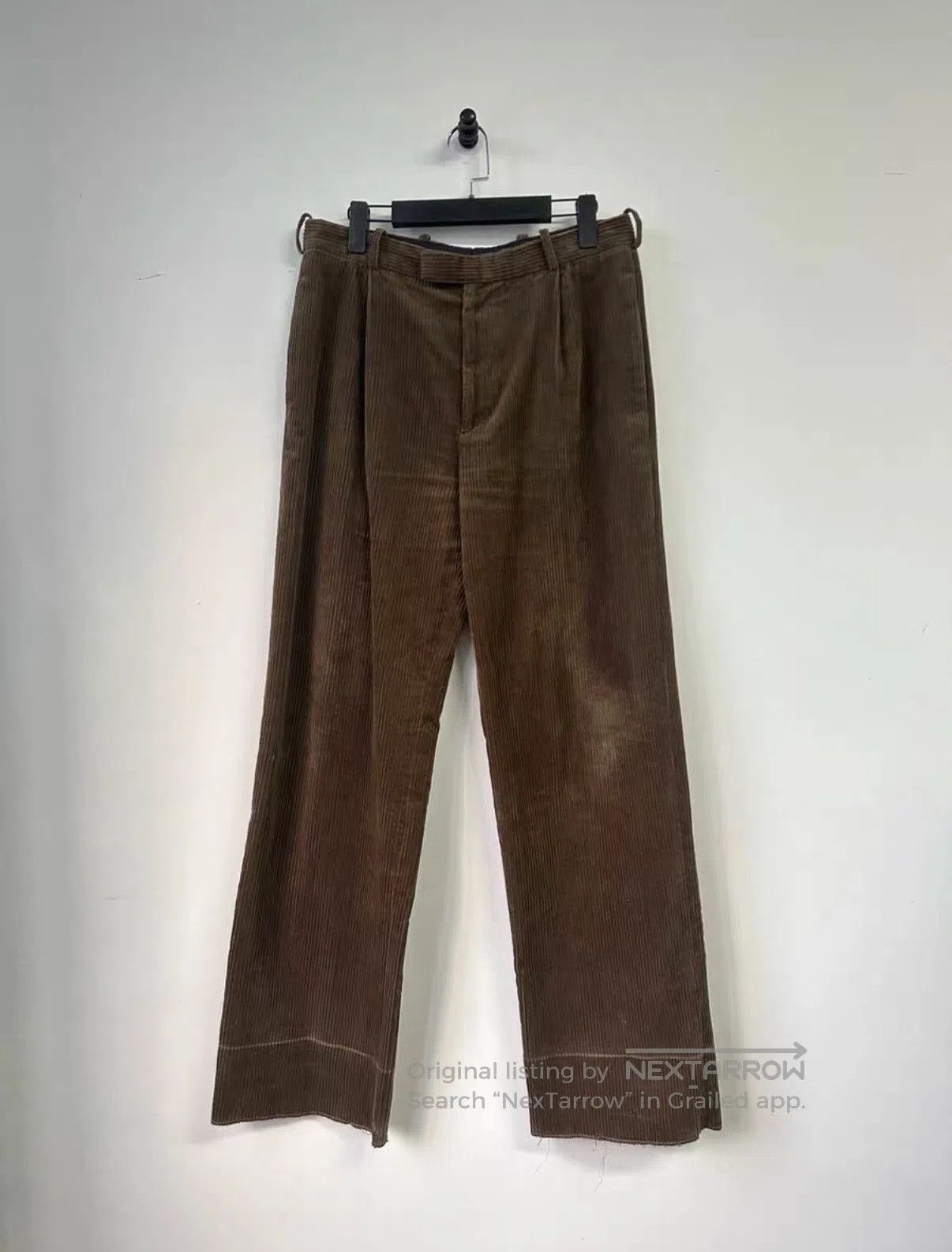 Raf Simons Brown Wide. Size US 32 / EU 48 - 1 Thumbnail