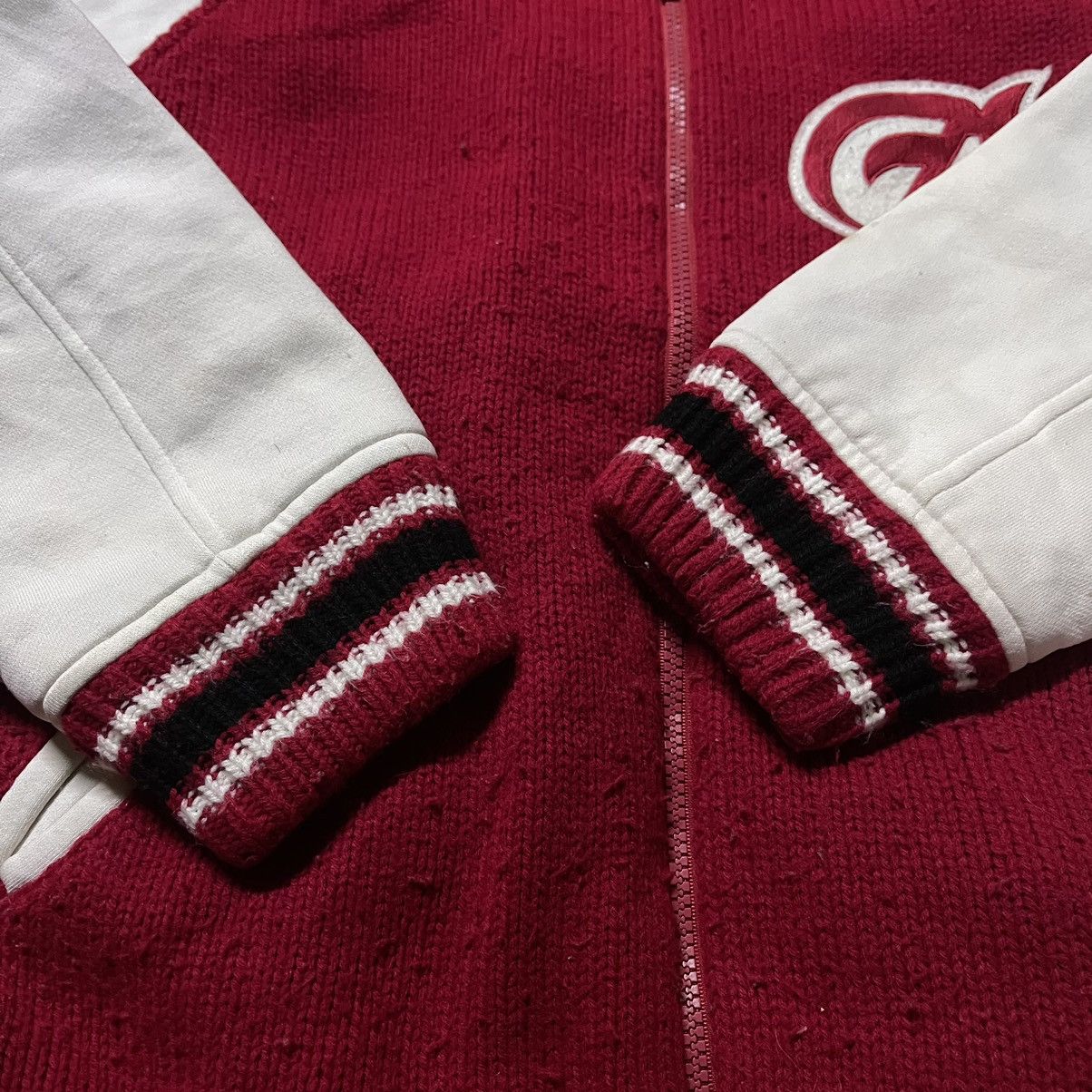 Native Vintage Native American Knit Varsity Jacket Size US M / EU 48-50 / 2 - 8 Thumbnail