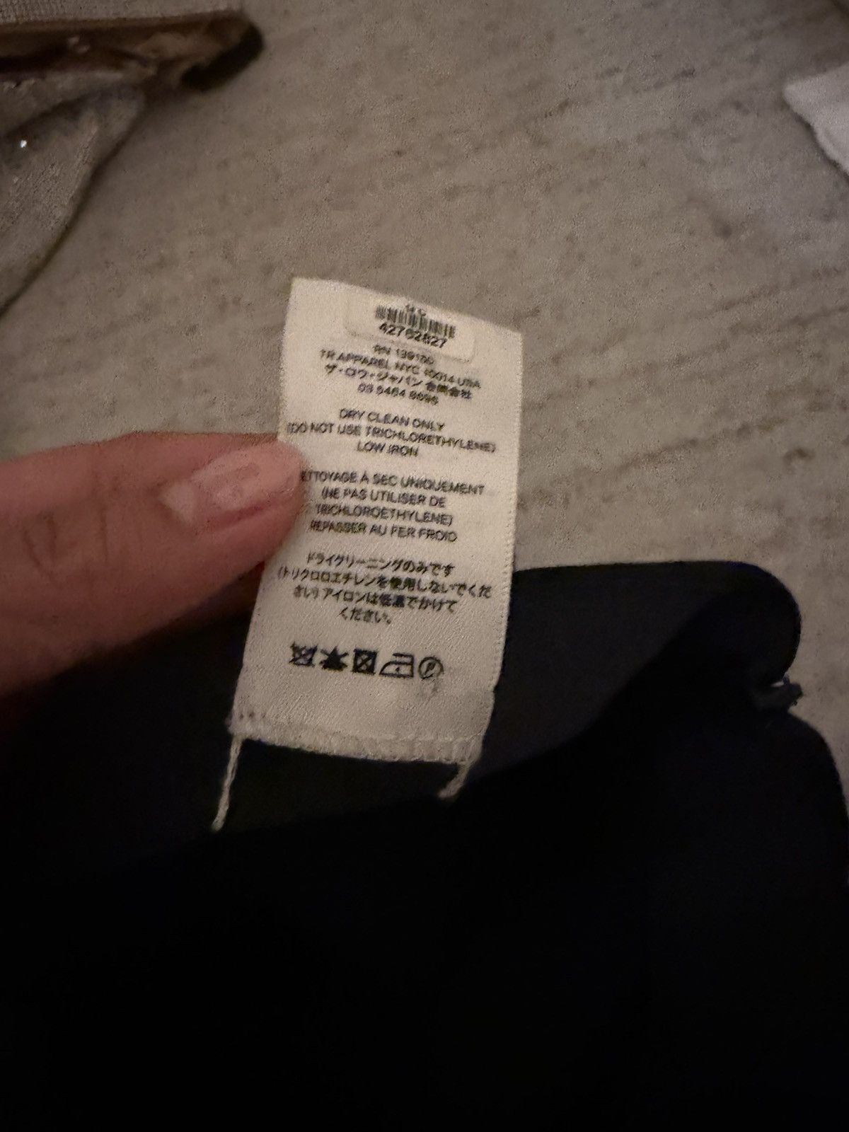 The Row Navy The Row Pants with Virgin Wool Size 28" / US 6 / IT 42 - 5 Thumbnail