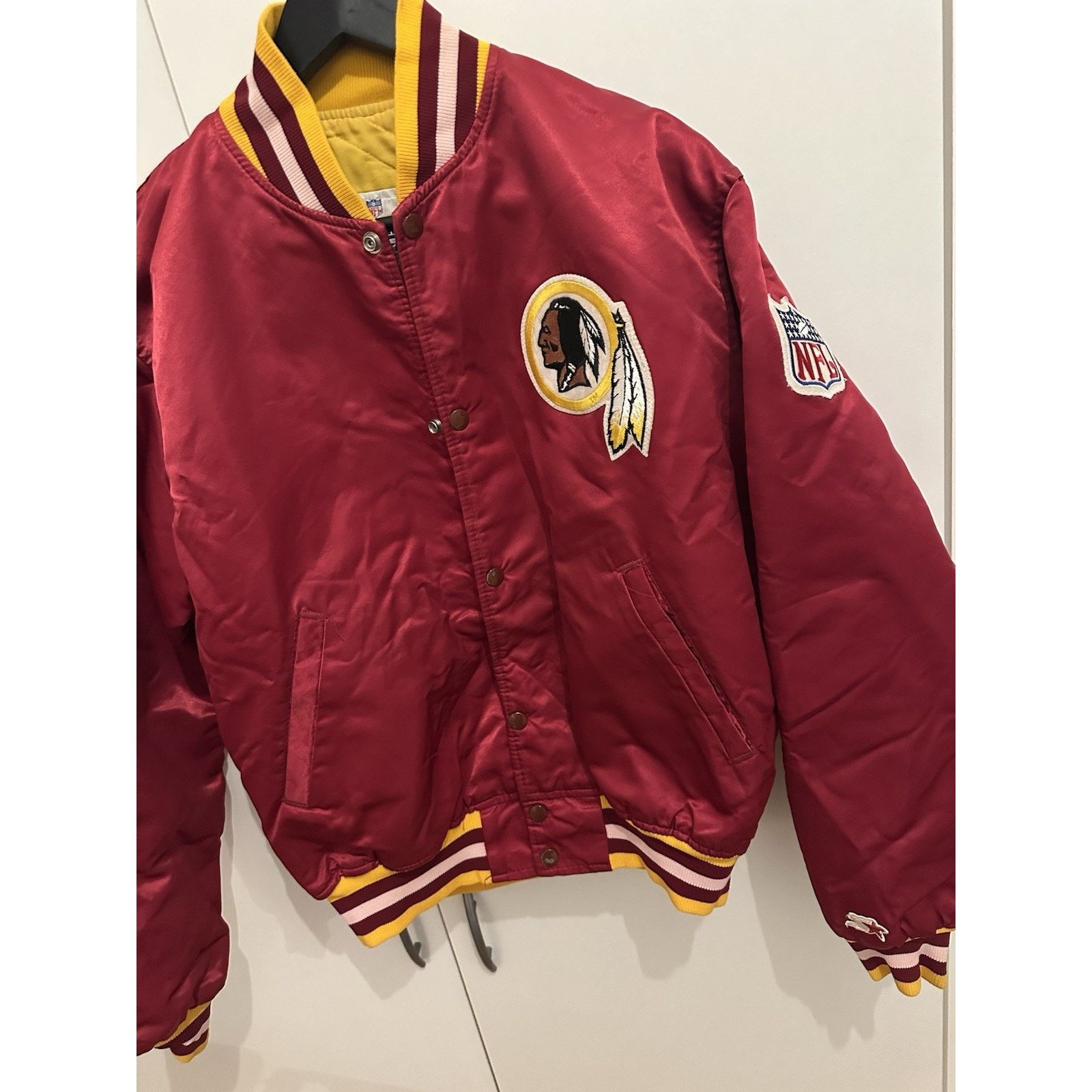 Starter Starter Jacke Washington Redskins Size M NFL Vintage JACKET Size US M / EU 48-50 / 2 - 3 Thumbnail