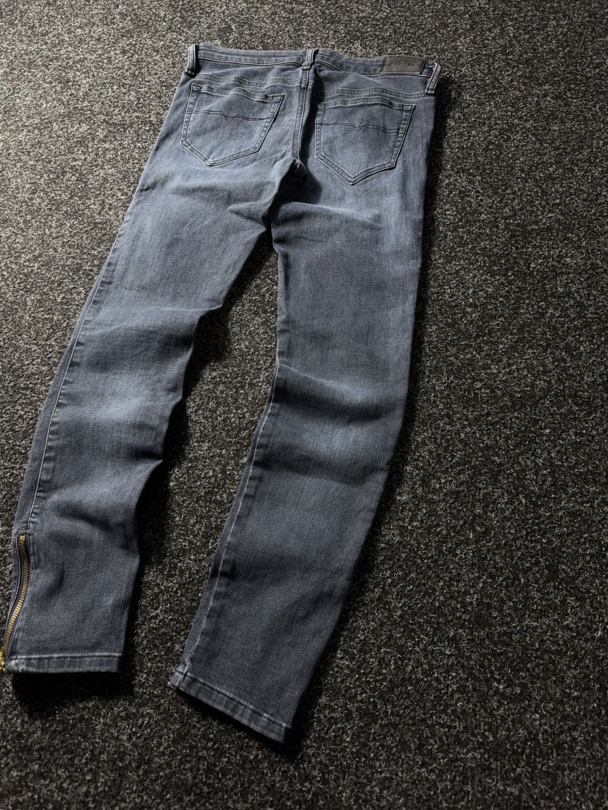 Diesel × If Six Was Nine × Vintage Vintage 90s Y2K Diesel Industry Jeans skinny pants Size 27" / US 4 / IT 40 - 11 Thumbnail