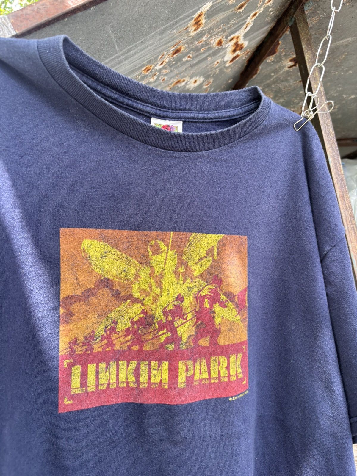 Vintage Vintage Linkin Park “Hybrid Theory” album early 00’s tee Size US XL / EU 56 / 4 - 2 Thumbnail