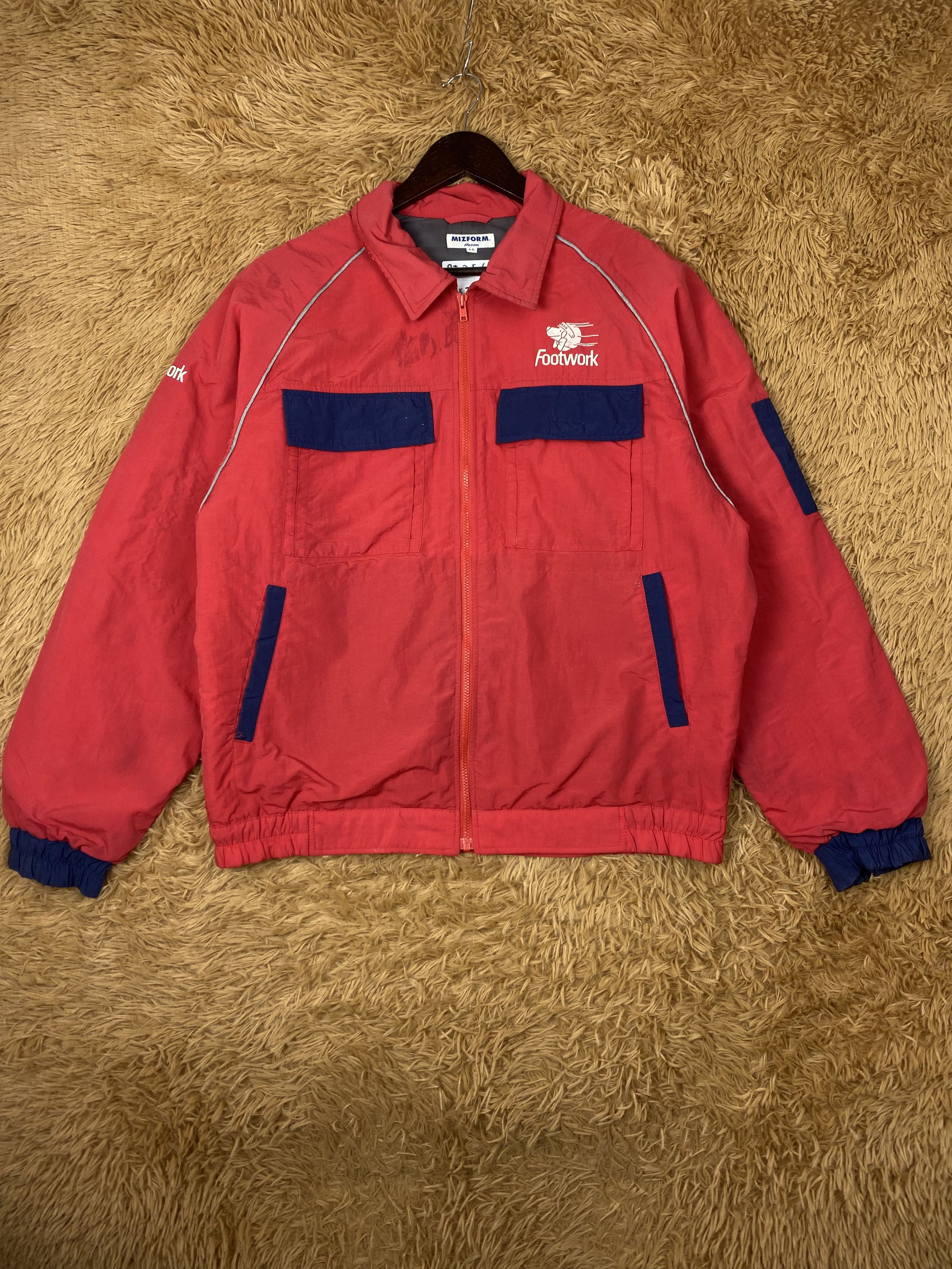 Vintage Mizuno Zip Up Jacket PJ2566