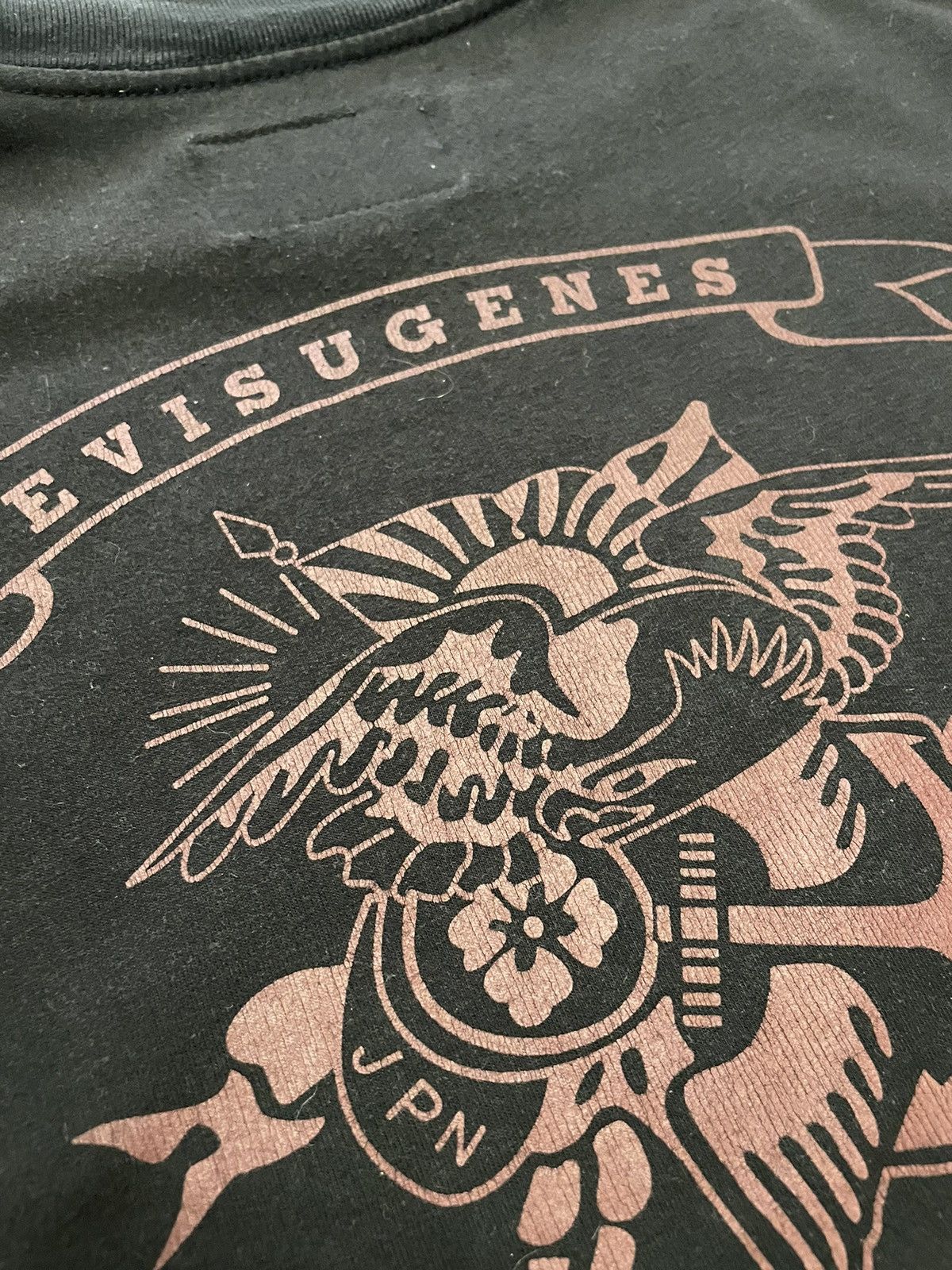 Evisu × Japanese Brand × Vintage Vintage Evisu Sweatshirt Crewnek Rare Size US XL / EU 56 / 4 - 8 Thumbnail