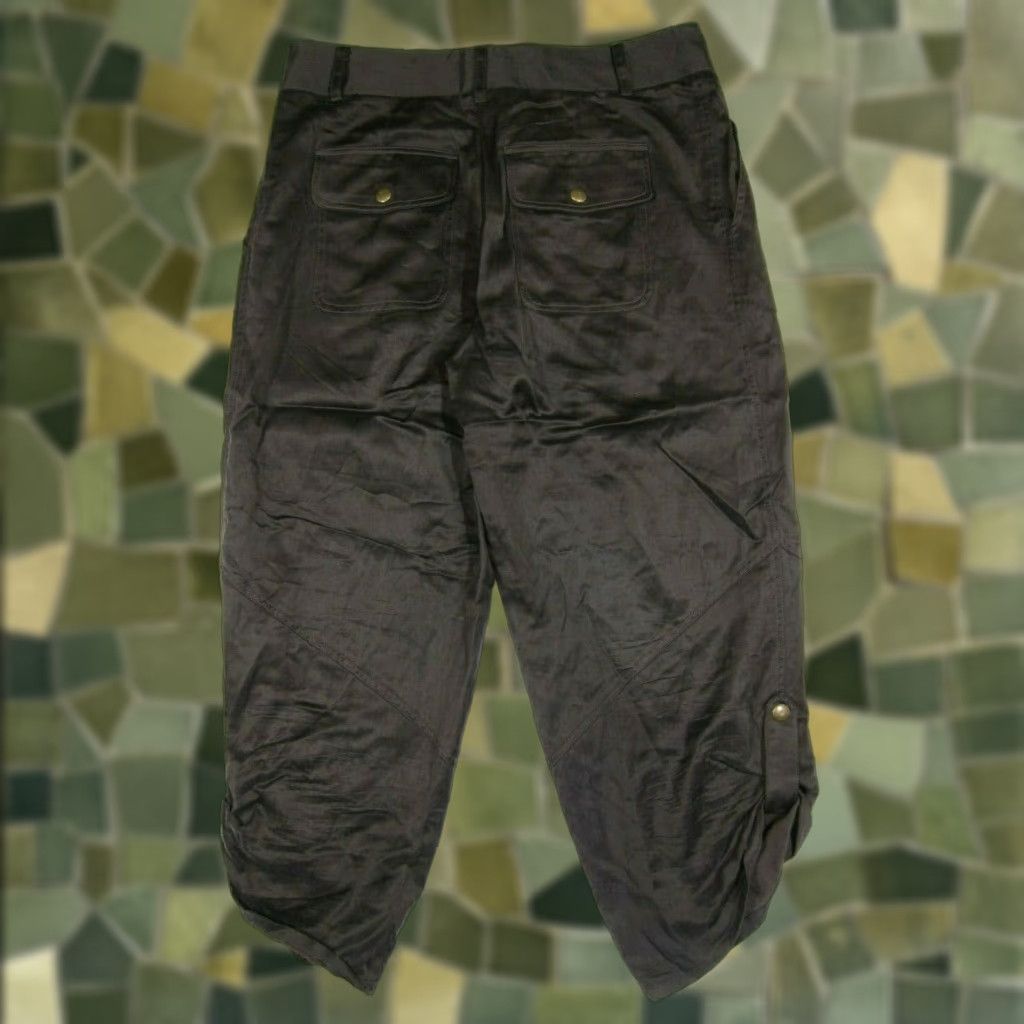 Vintage Daughters Of The Liberation Rayon Brown High Rise Capri Cropped Pant Size 4 Size 27" / US 4 / IT 40 - 1 Thumbnail