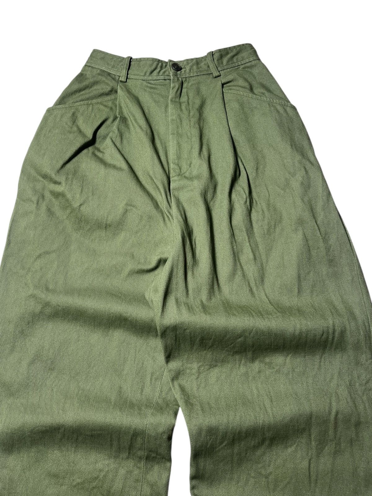 Japanese Brand Niko And Twill Wide Hakama Baggy Pants Size US 28 / EU 44 - 2 Thumbnail