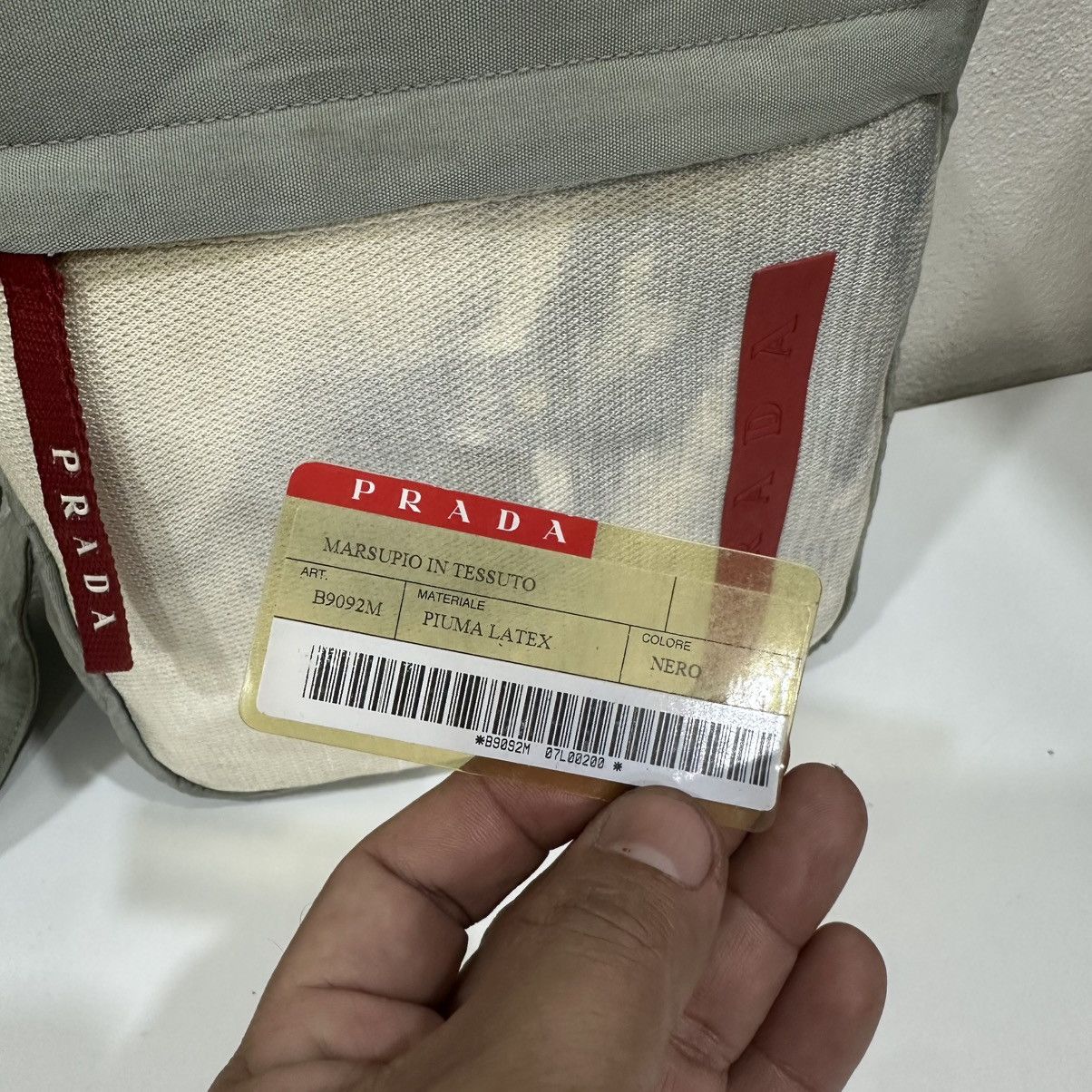Prada PRADA SPORT 1999 LINEA ROSSA SLING BACKPACK BAG Size ONE SIZE - 5 Thumbnail