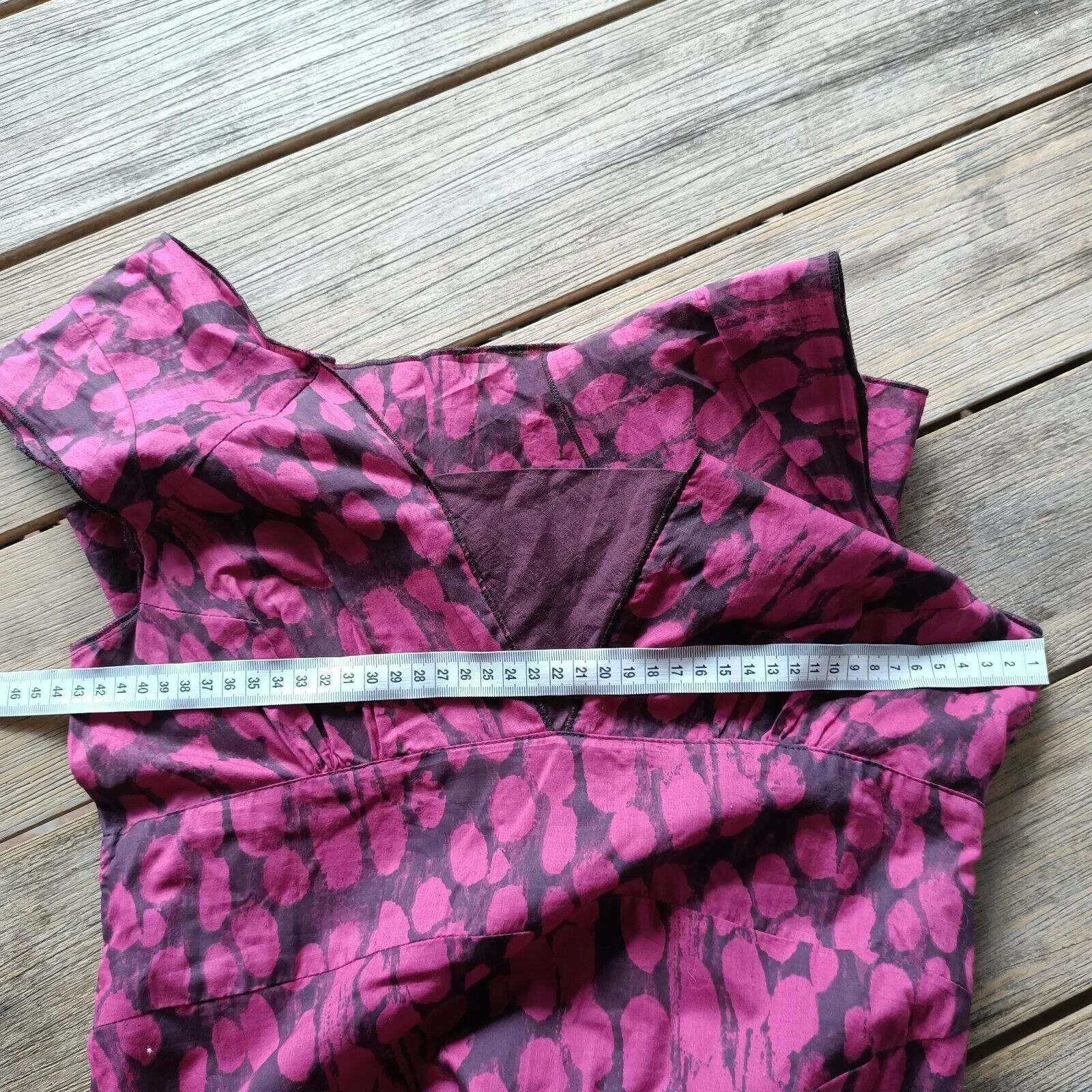 Designer × Vintage Boom Shankar Dress Size 10 Pink A Line Midi Size M / US 6-8 / IT 42-44 - 10 Thumbnail