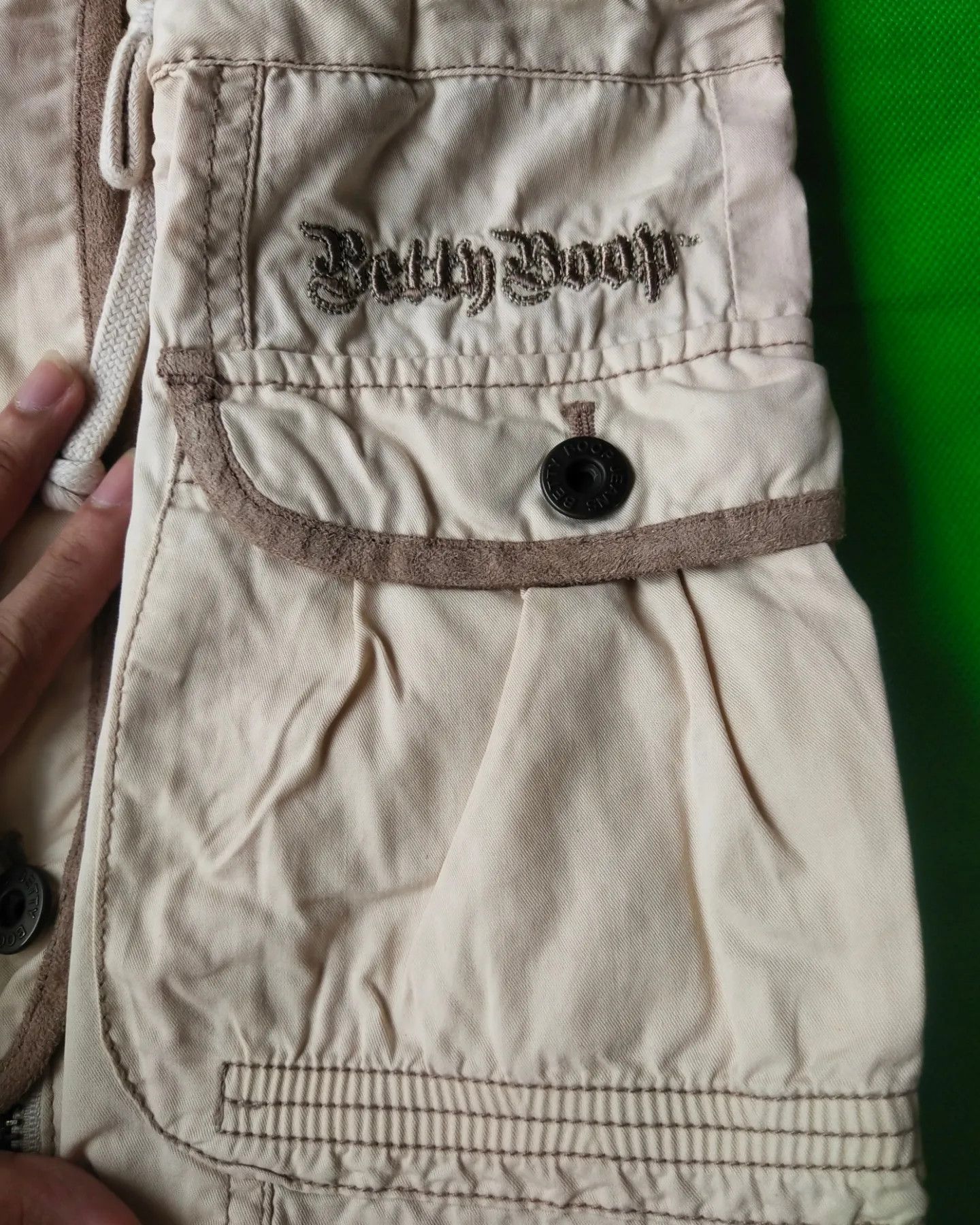 Cartoon Network 2007 Betty Boop Utility Jacket Y2K Archival Size S / US 4 / IT 40 - 3 Thumbnail