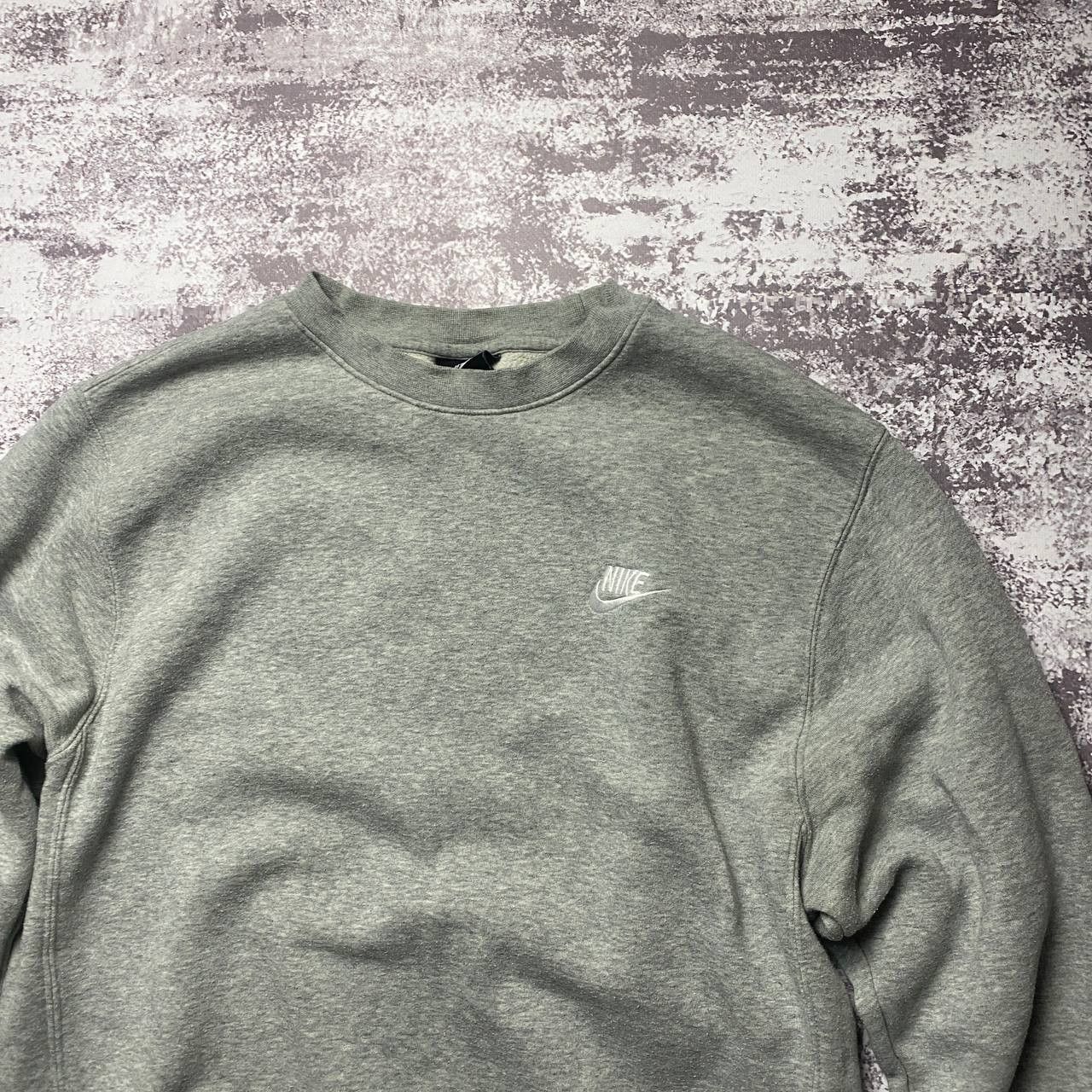 Nike Nike Sweatshirt Grey Vintage Swoosh Sweatshirt Y2K Size US S / EU 44-46 / 1 - 2 Thumbnail