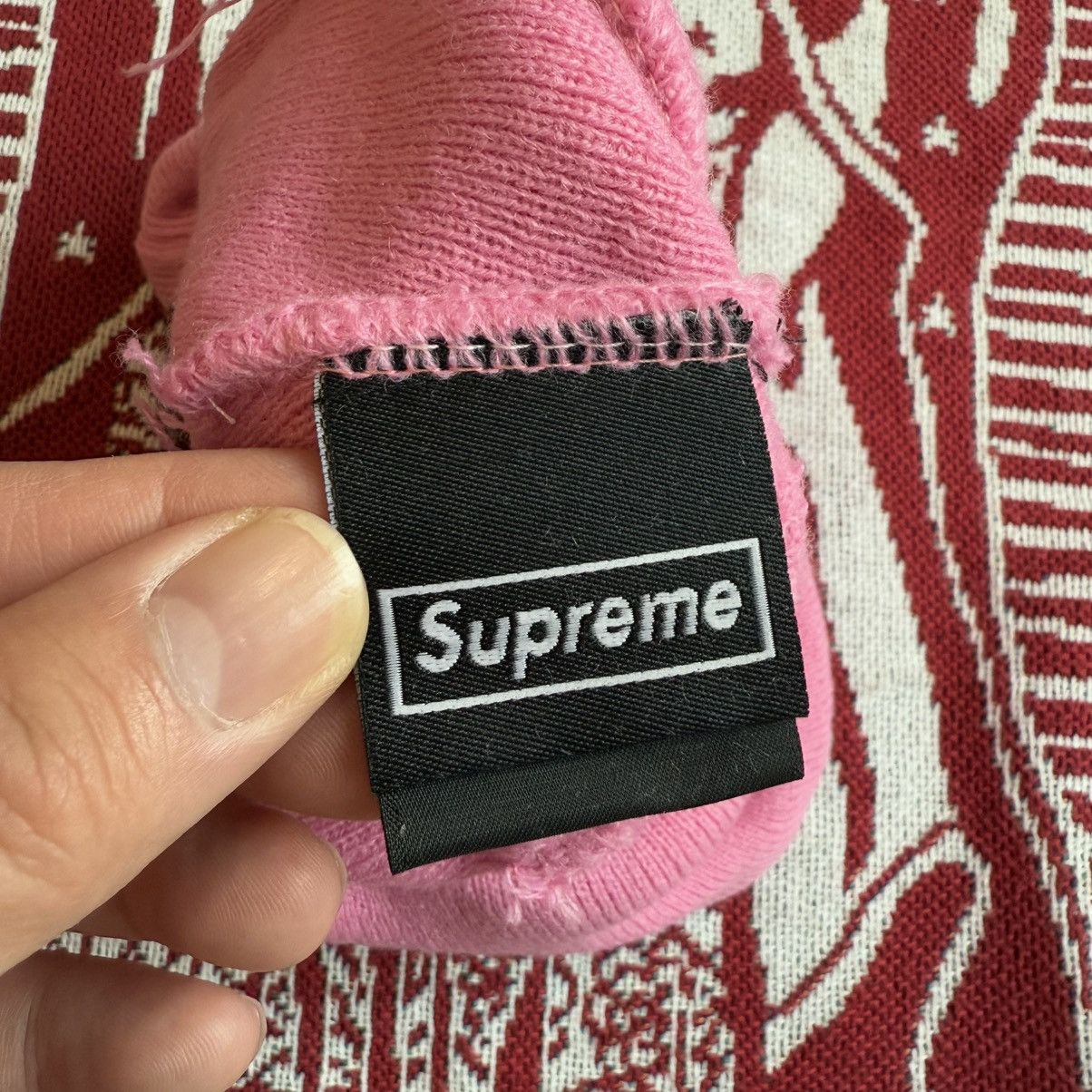 New Era × Supreme FW21 Supreme New Era Box Logo Beanie Pink OS Size ONE SIZE - 6 Thumbnail