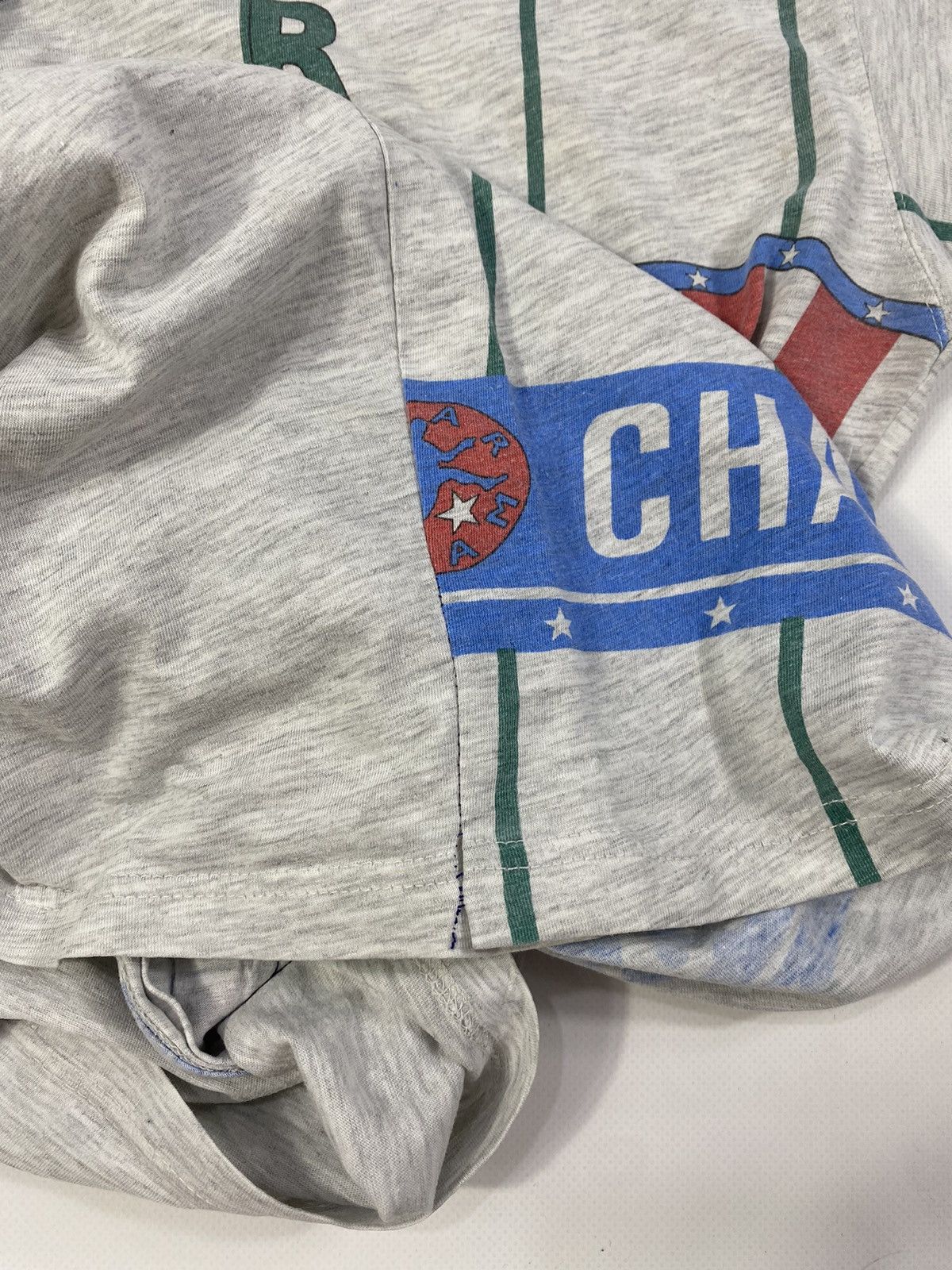Vintage Vintage 90s Star Team Champions League Football Soccer Tee Size US M / EU 48-50 / 2 - 11 Thumbnail