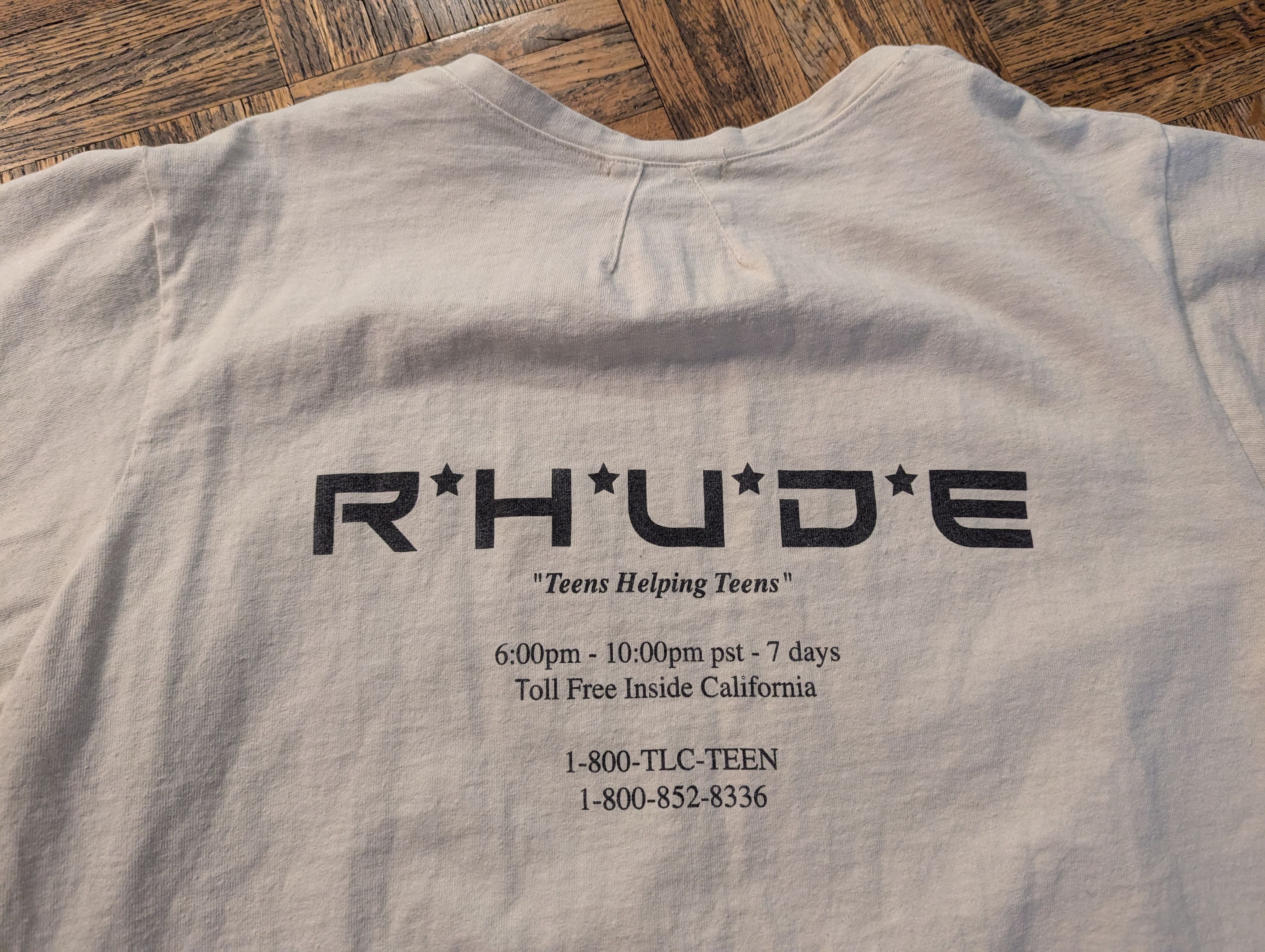 Rhude T-shirt, made in USA Size US S / EU 44-46 / 1 - 7 Thumbnail