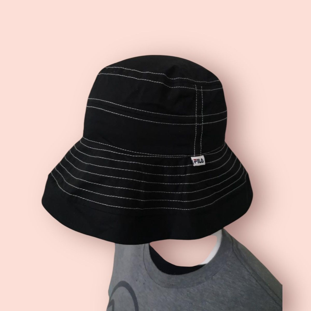 Edition Japan × Fila × Vintage VINTAGE FILA WIDE BRIM BUCKET HAT JAPAN Size ONE SIZE - 1 Thumbnail