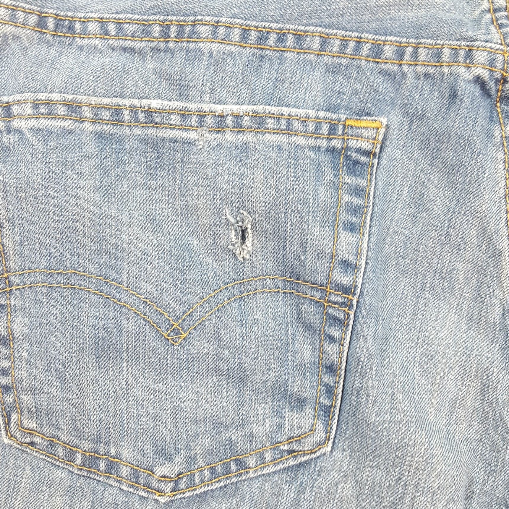 Levi's VINTAGE Levi's 559 Jeans Straight Denim Blue 38x31 Regular Mens 90s Grunge Retro Rock Leather Pockets Classic Fit Casual Reactivation Size US 38 / EU 54 - 7 Thumbnail