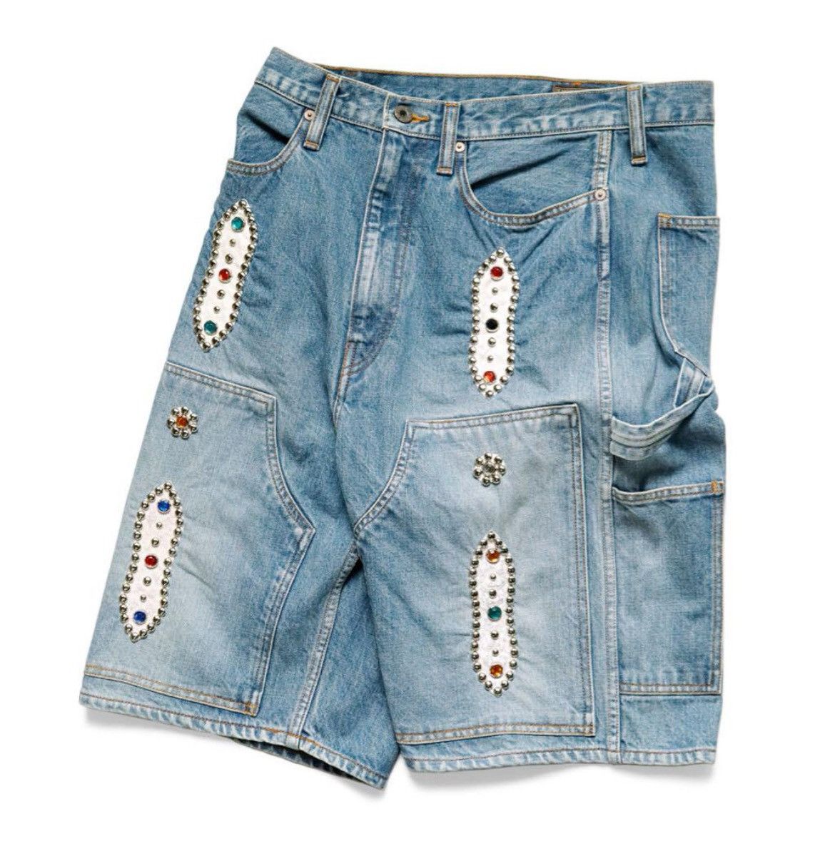 Kapital Kapital studed denim pant Size US 34 / EU 50 - 2 Thumbnail