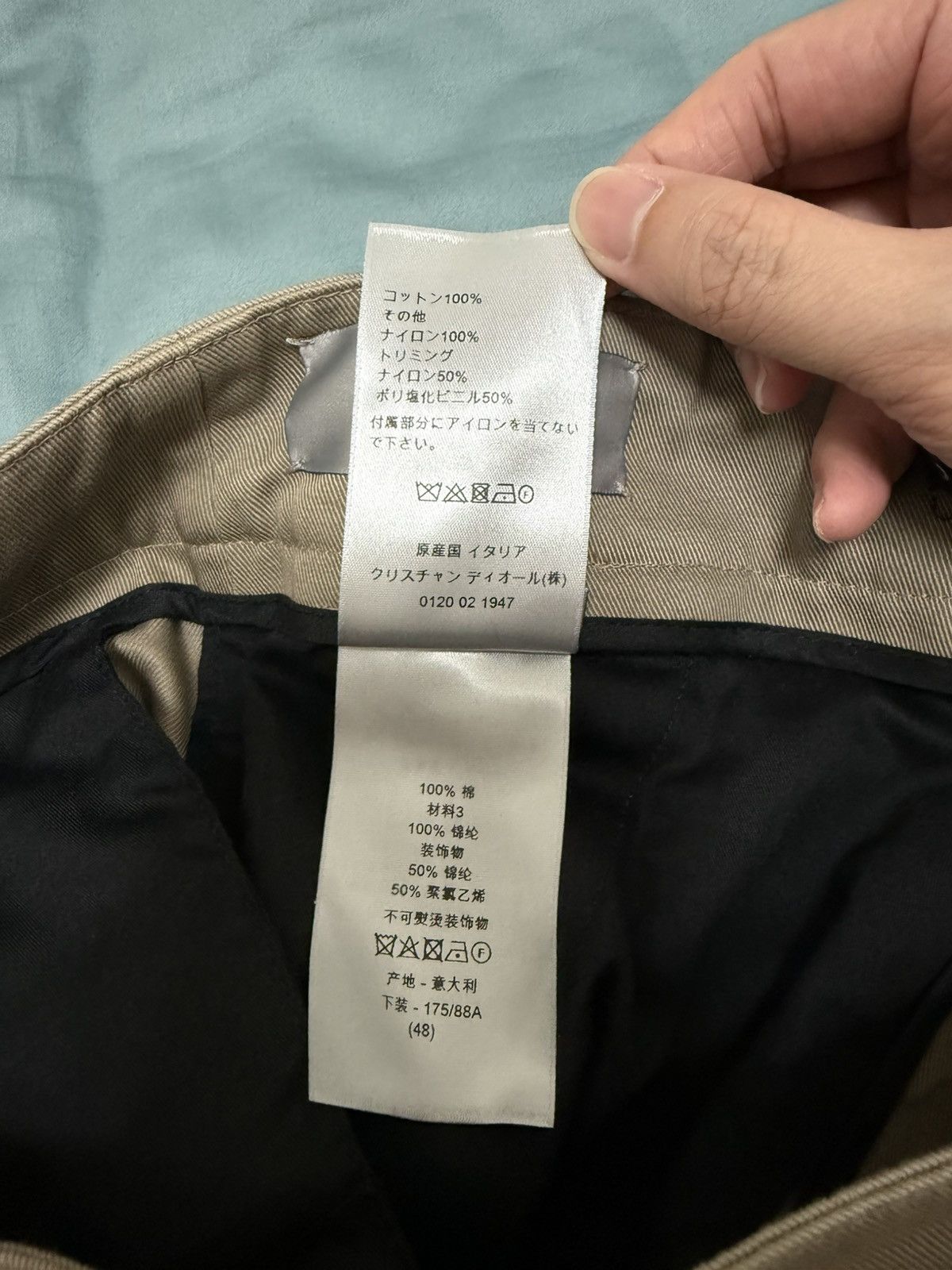 Dior Dior beige cargo pants 48 Size US 32 / EU 48 - 7 Thumbnail