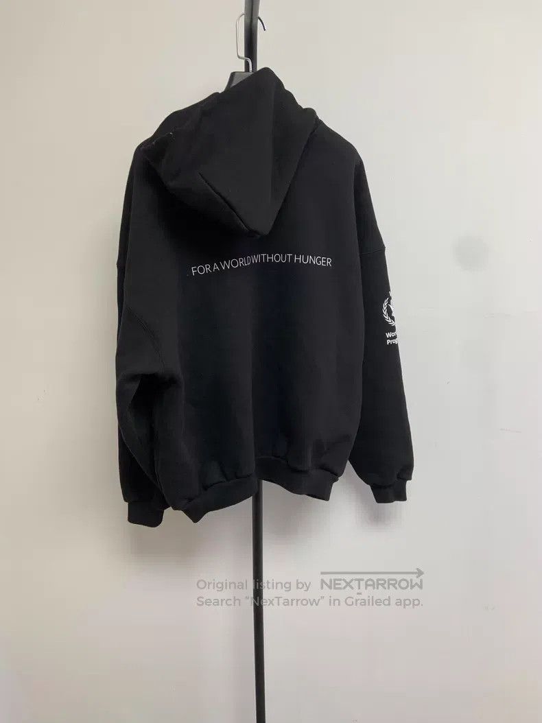 Balenciaga Balenciaga Faded Fleece Zip-Up Hooded Outdoor Sweatshirt Size US S / EU 44-46 / 1 - 2 Thumbnail