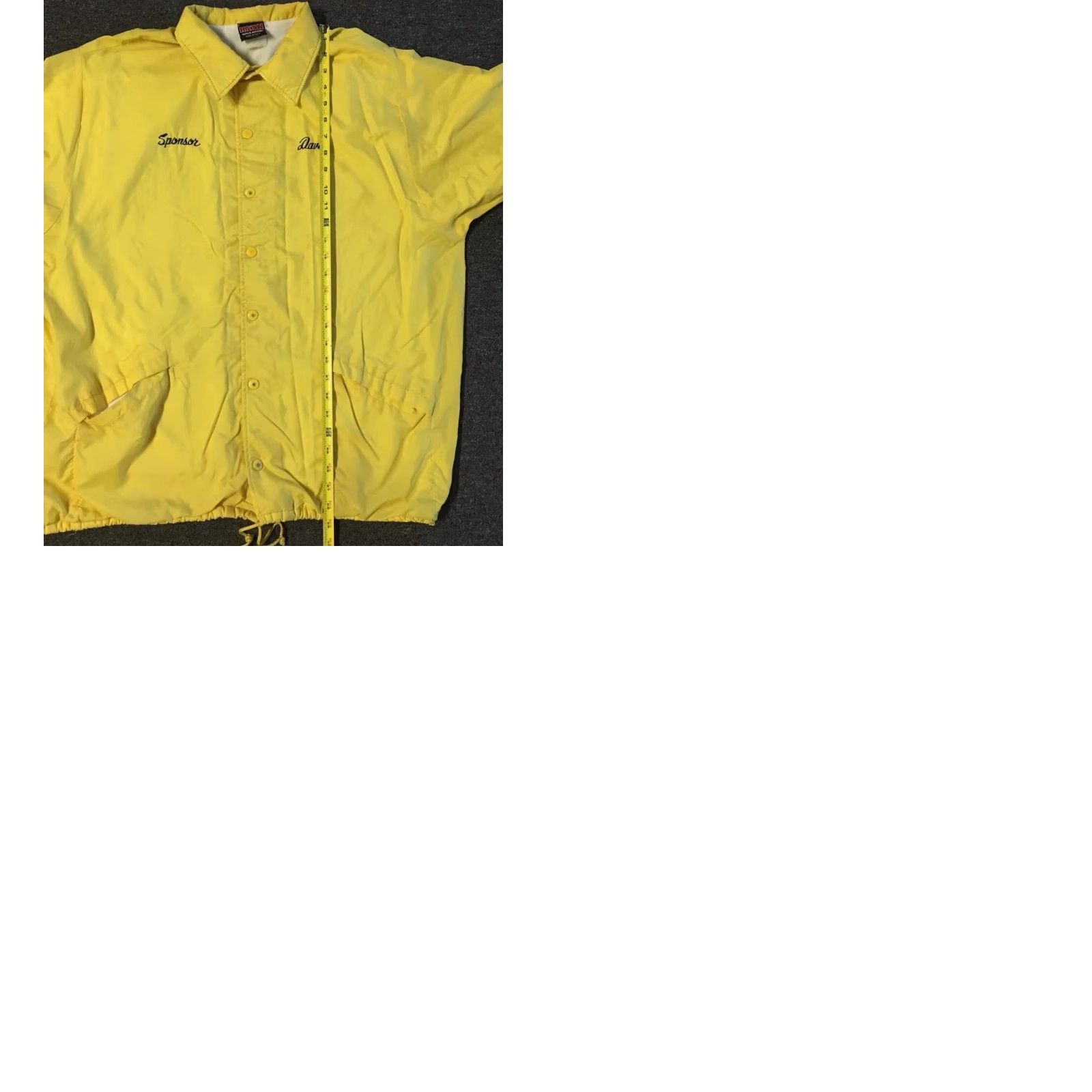 Vintage VINTAGE 90s Yellow Rose Tavern Faded Distress Pool Hall Jacket XL Grunge Bowling Bar Size US XL / EU 56 / 4 - 12 Thumbnail