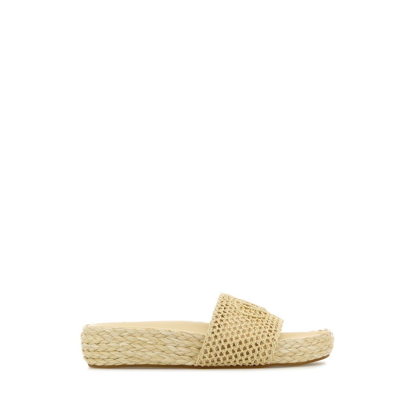 Chloe CHLOE Summer Cream Beige Raffia Slippers New & Authentic (Wo Size US 12 / IT 42 - 5 Thumbnail