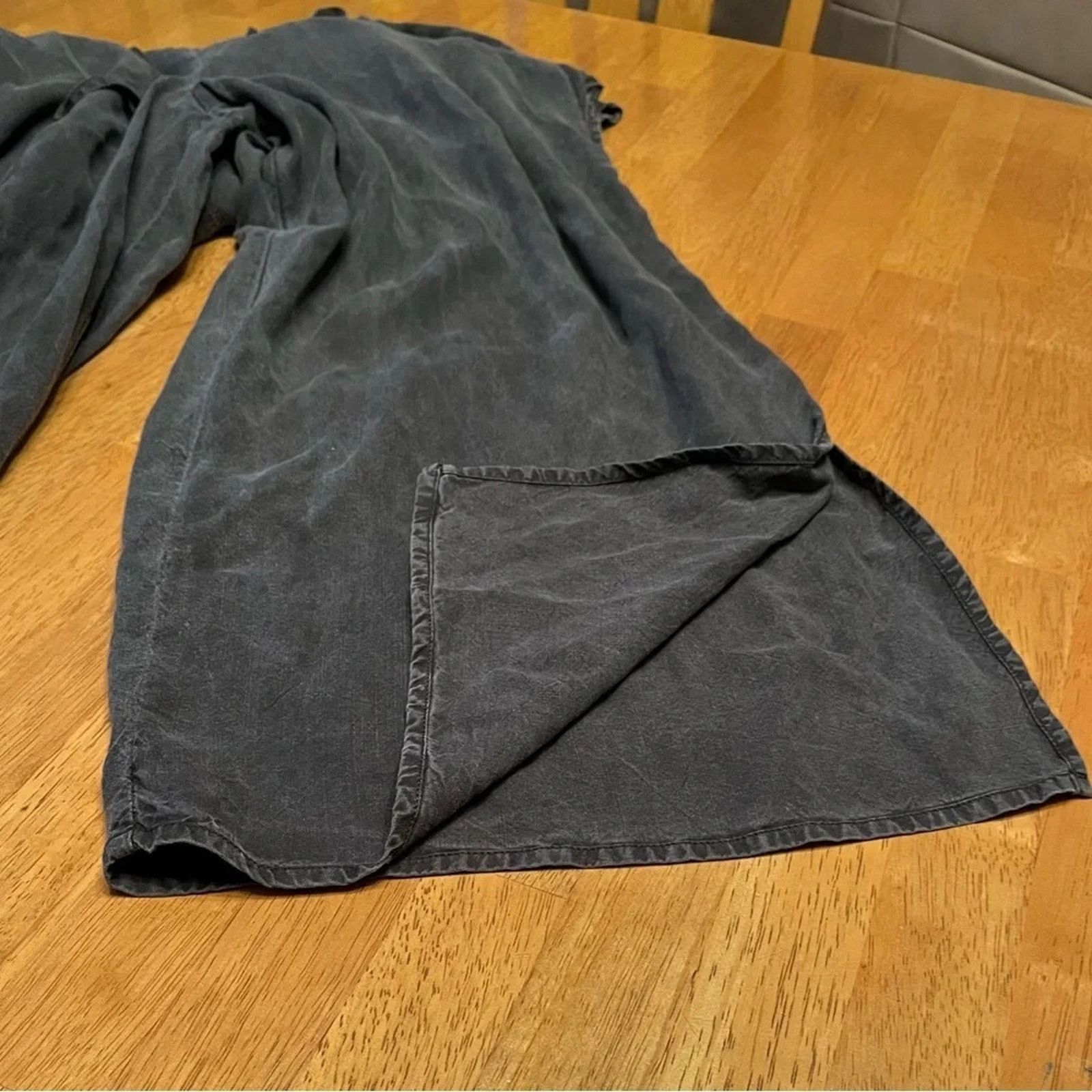 The Unbranded Brand Cloth & Stone 100% Tencel wide leg jumper, size XS Size 26" / US 2 / IT 38 - 4 Thumbnail