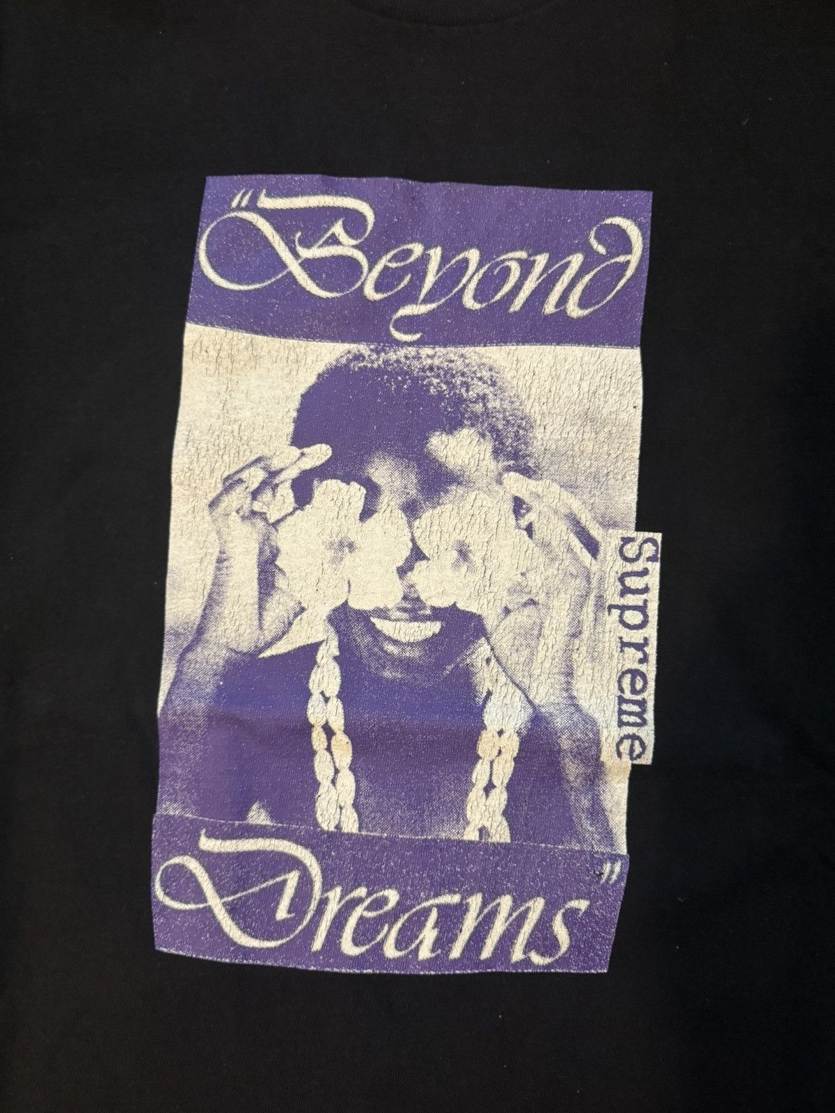 Supreme Supreme Beyond Dreams Tee Gucci Mane size medium black Size US M / EU 48-50 / 2 - 2 Thumbnail