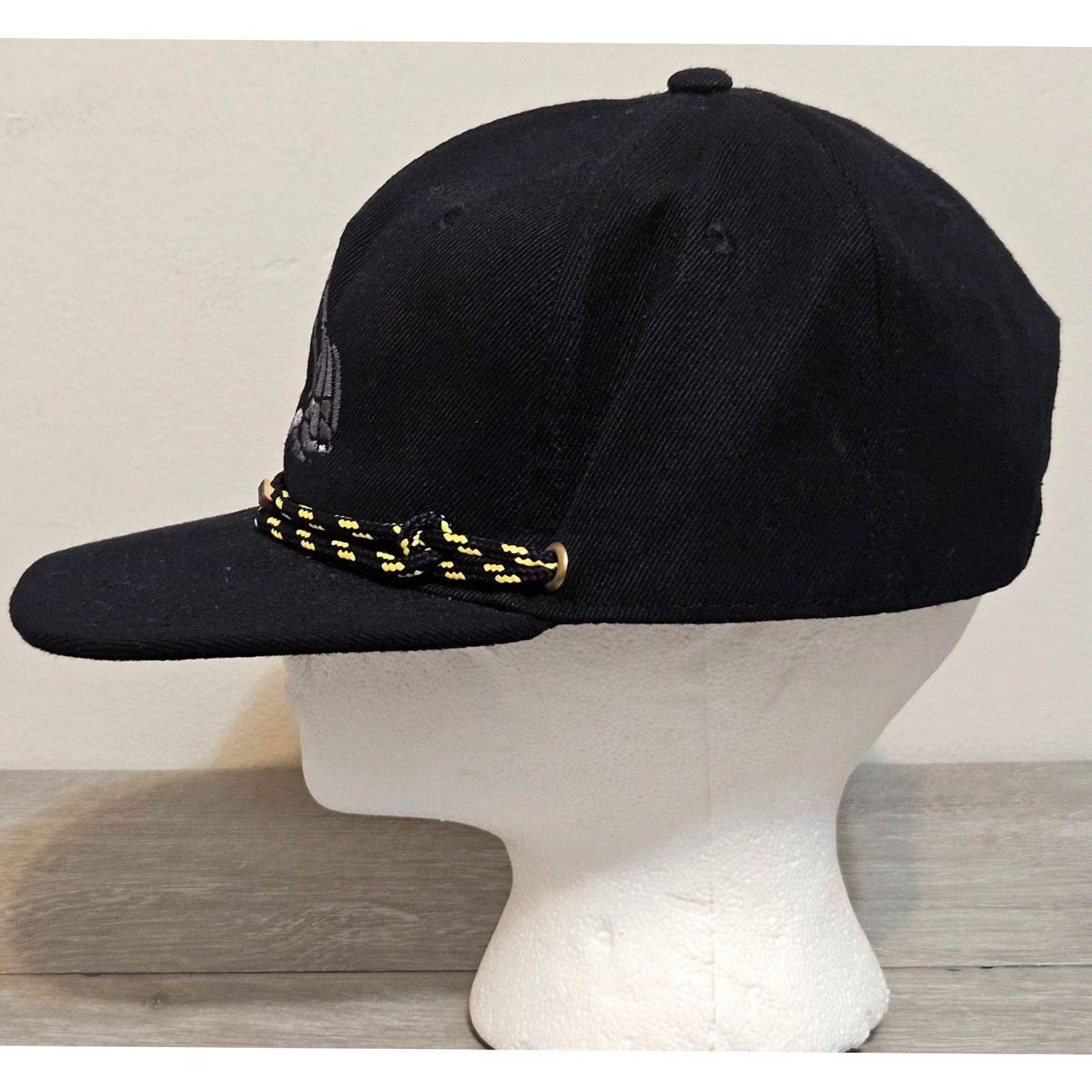 Logo 7 Findlay Hat Black Snapback Skeleton Hands Logo Rope One Size Mens Size ONE SIZE - 3 Thumbnail