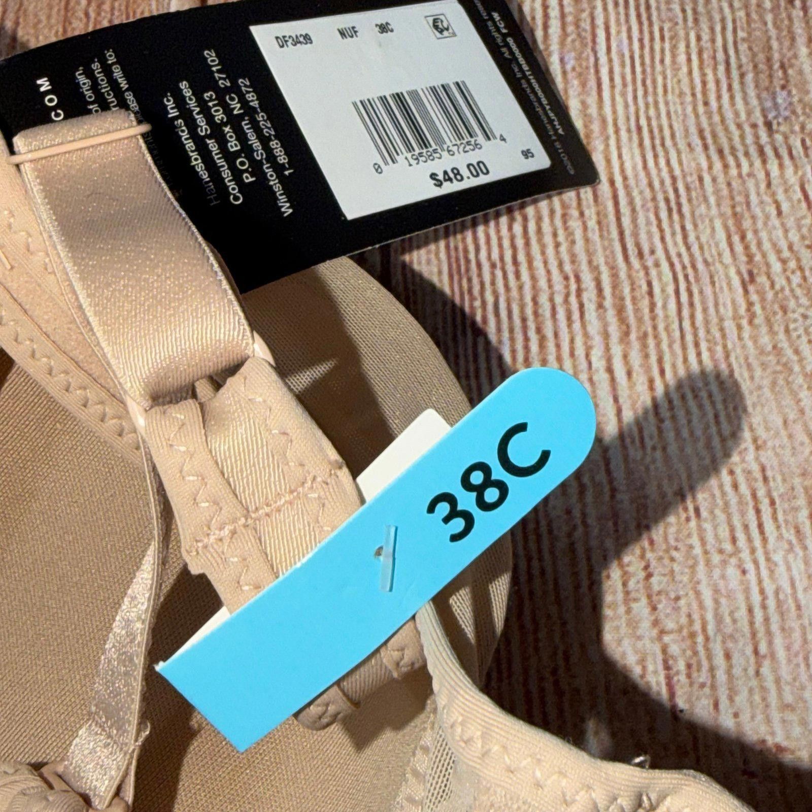 Balenciaga Bali Smoothing Bra DF3439 in Nude Size 38C NWT Size ONE SIZE - 9 Thumbnail