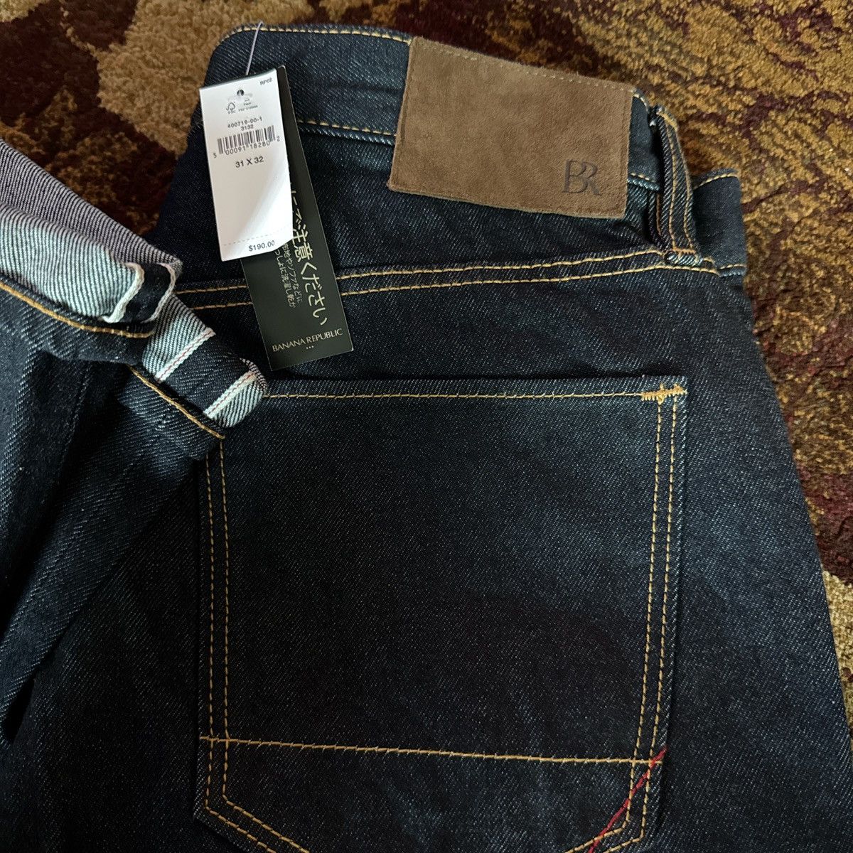 Banana Republic × Vintage Banana republic mens straight fit selveged denim size 31x32 Size US 31 - 1 Thumbnail