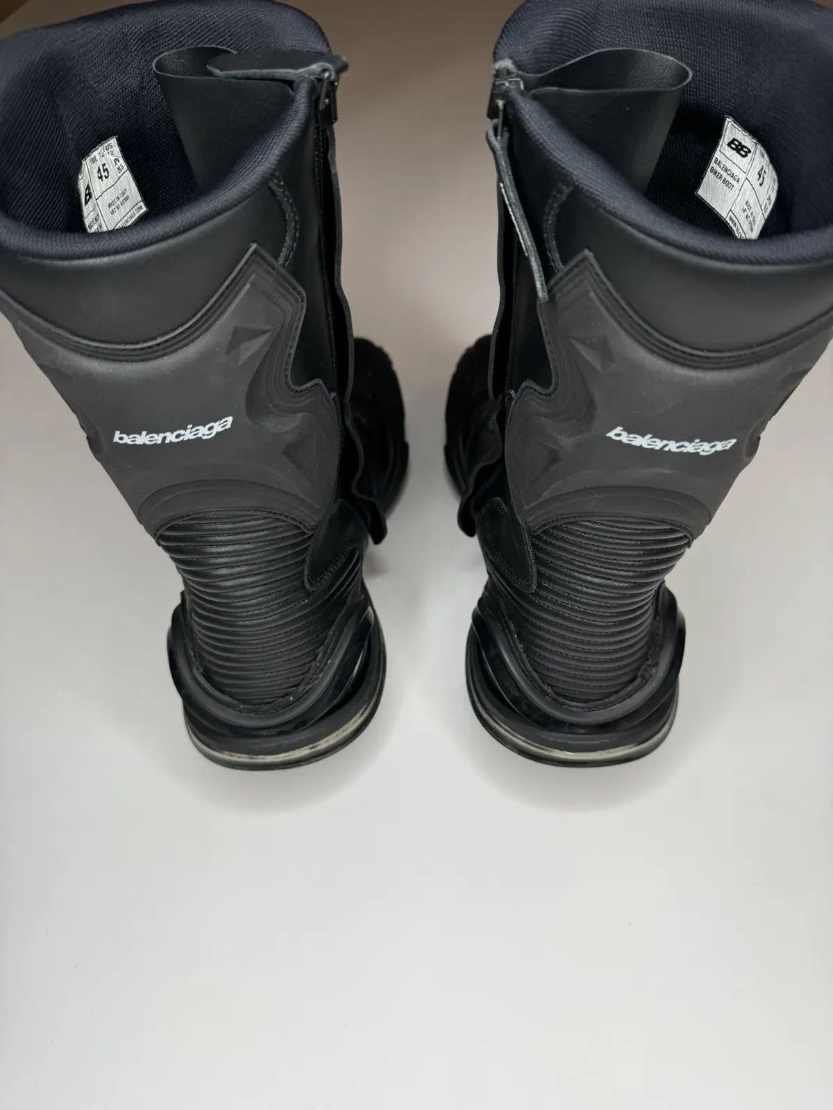 Balenciaga Tyrex Moto Boots Size US 12 / EU 45 - 5 Thumbnail