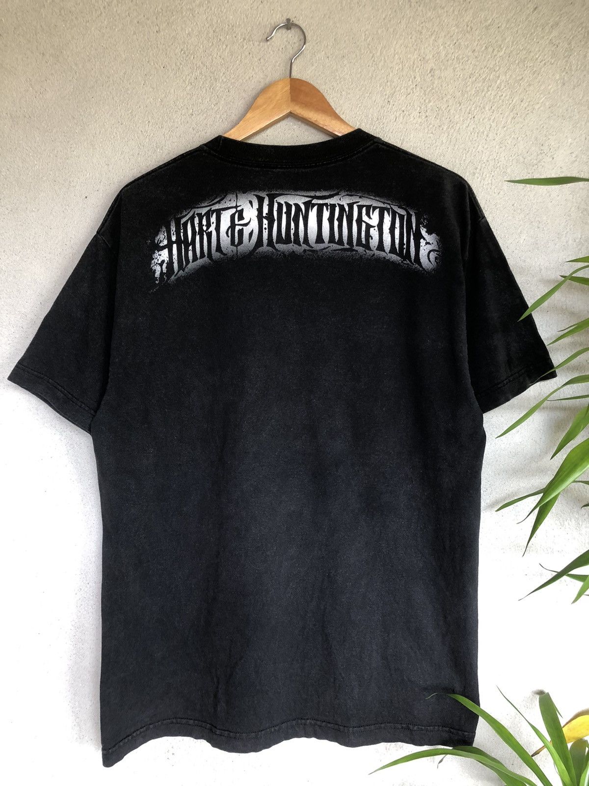 Affliction × Vintage Vintage Y2K Hart & Huntington Skulls Design Tee Size US L / EU 52-54 / 3 - 10 Thumbnail