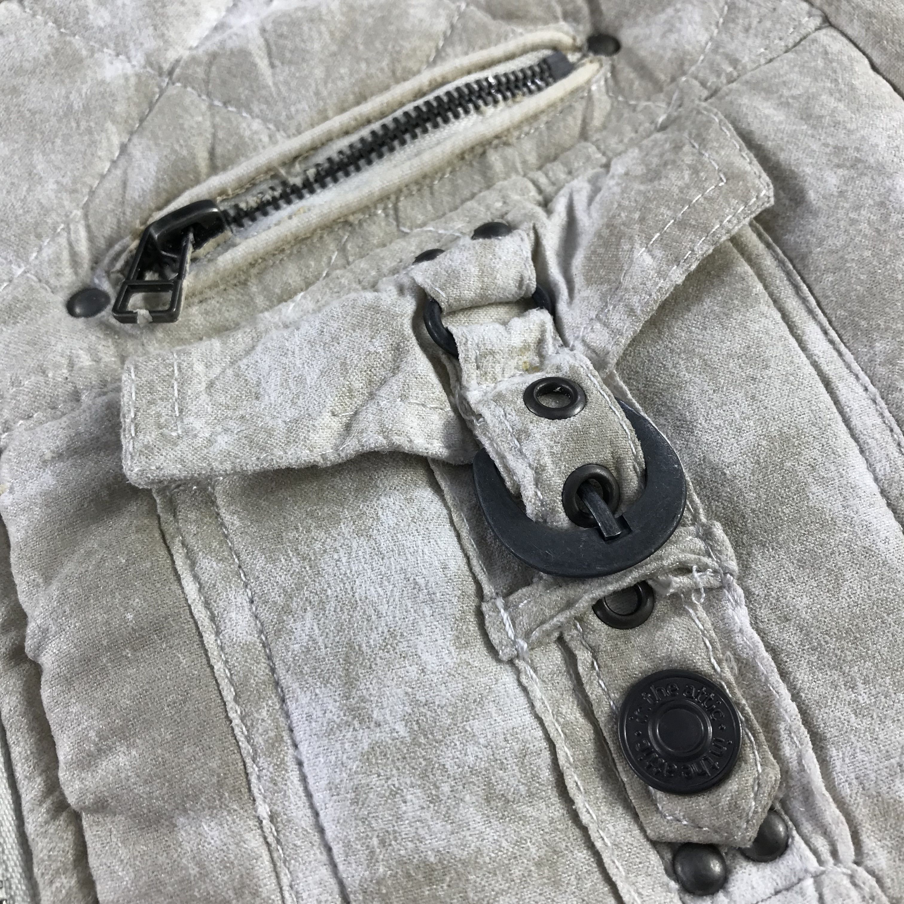 In The Attic × Japanese Brand In The Attic Tie Jacket Dye Dirt Mud Jacket Padded Jacket Size US M / EU 48-50 / 2 - 6 Thumbnail