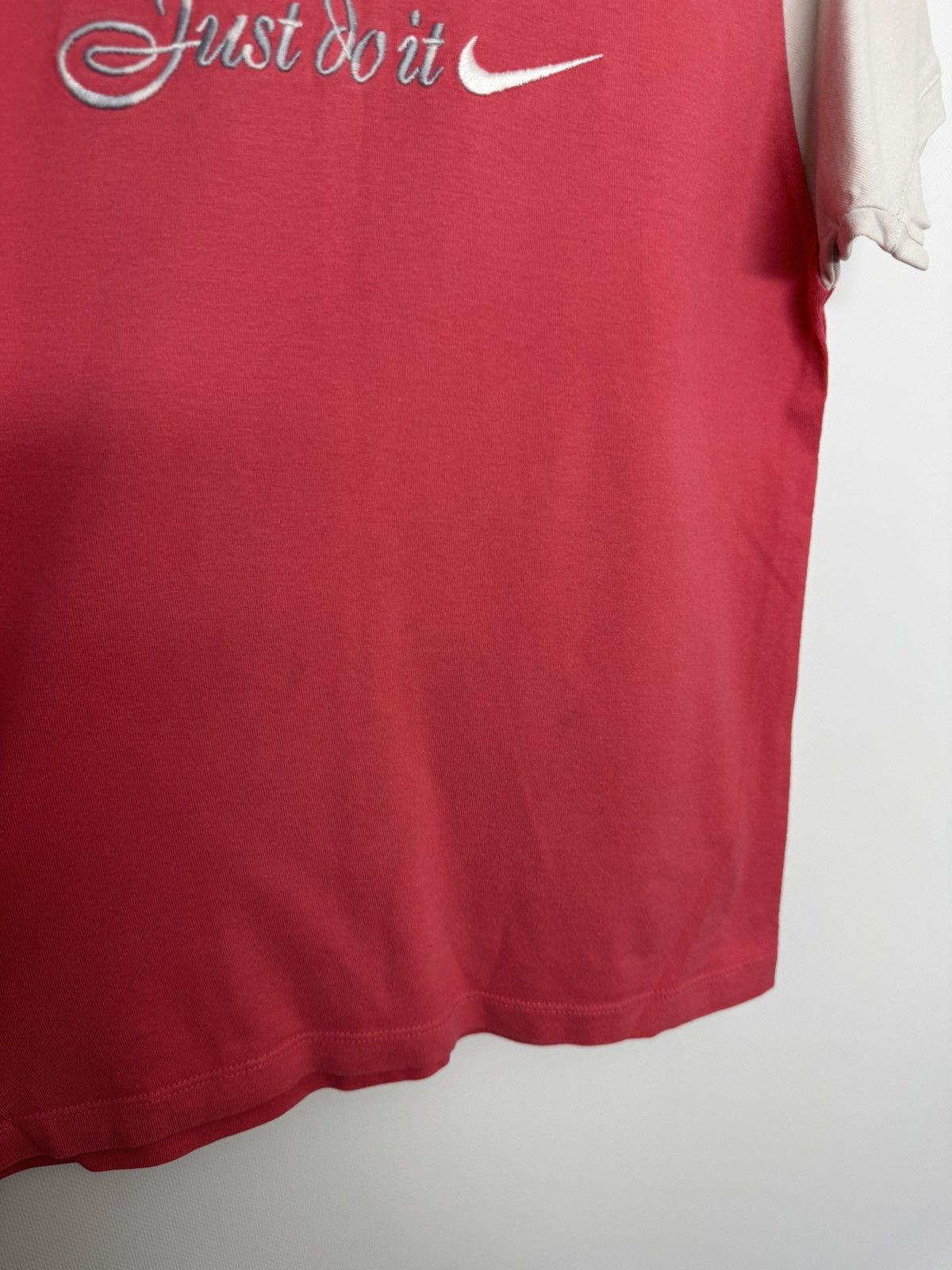 Nike Vintage 90s Nike Just Do It T-Shirt swoosh Size XS / US 0-2 / IT 36-38 - 5 Thumbnail