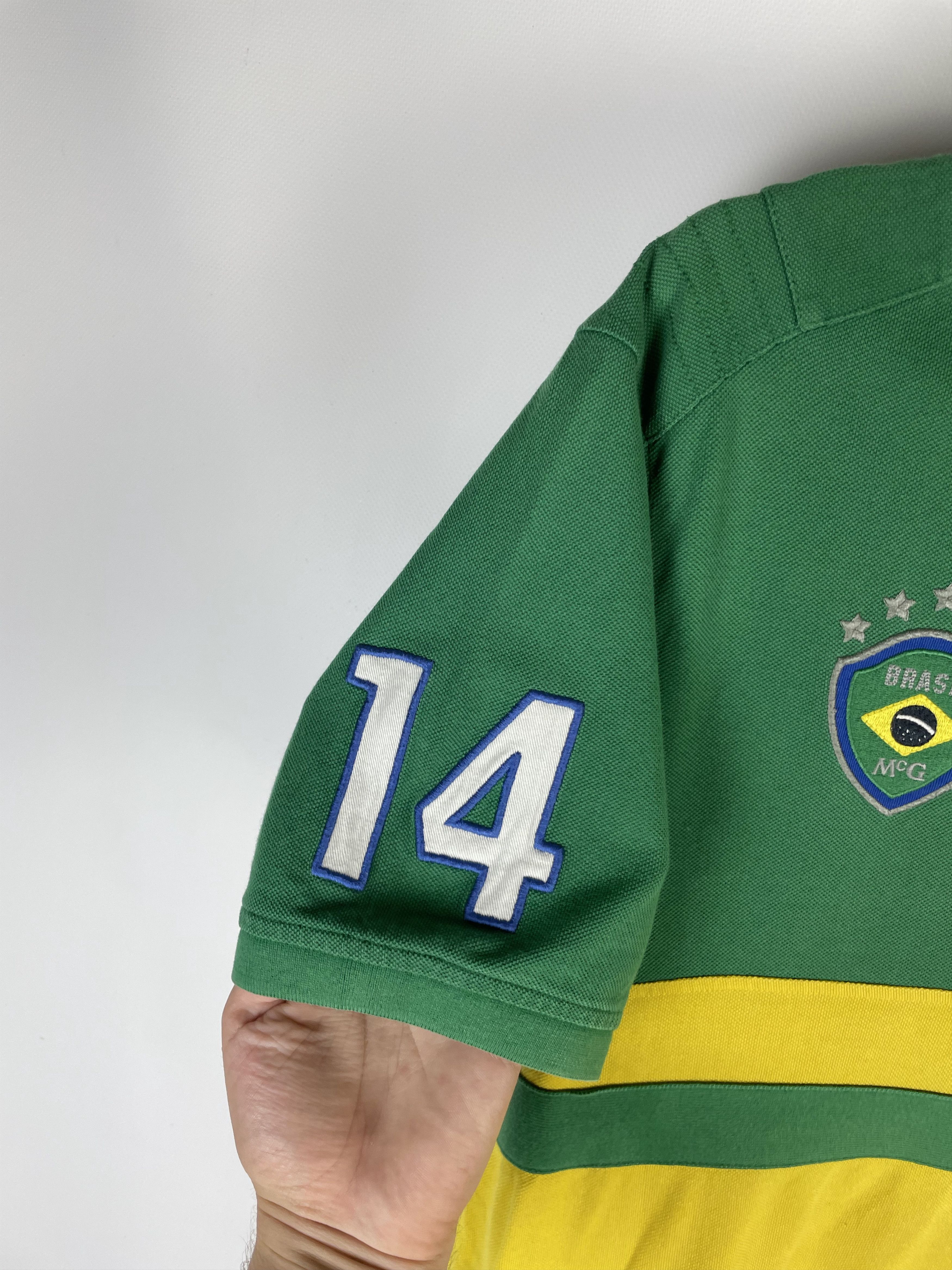 McGregor Vintage Polo Brasil Big Logo 90 Size US XL / EU 56 / 4 - 5 Thumbnail