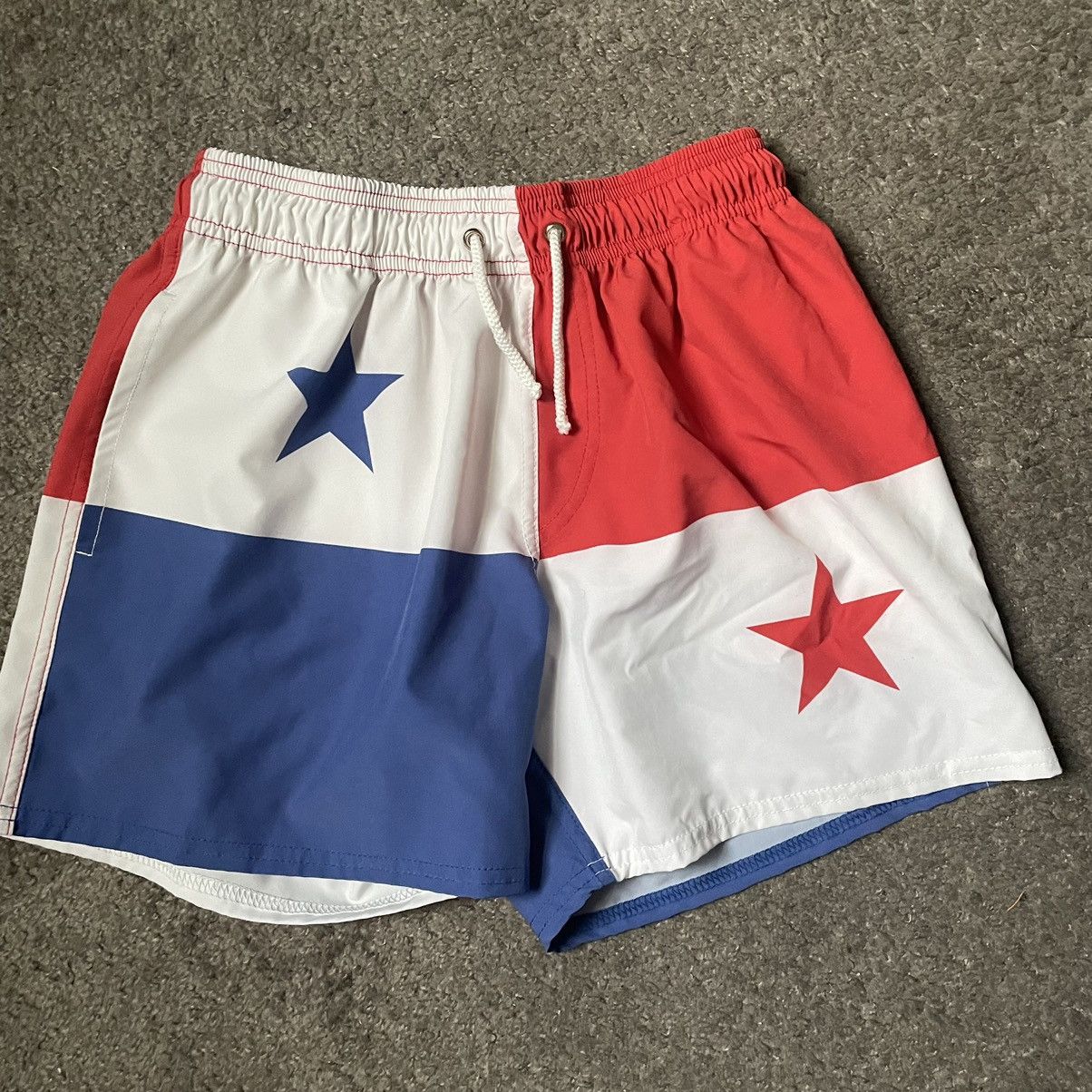 Other Panama Country Flag 5" swim shorts made in USA Small Size US 30 / EU 46 - 1 Thumbnail