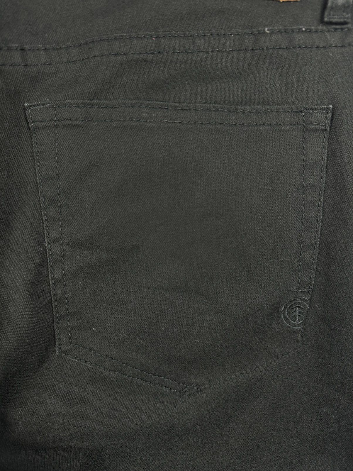 Element Element 33x32 Boom Black Slim Fit Denim Skate Pants Size US 33 - 14 Thumbnail