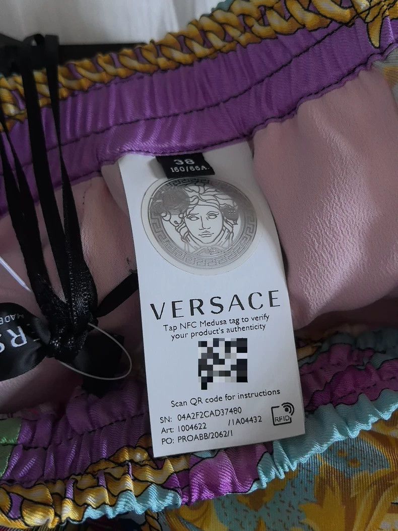 Versace Versace Printed pants Size 37" - 6 Thumbnail