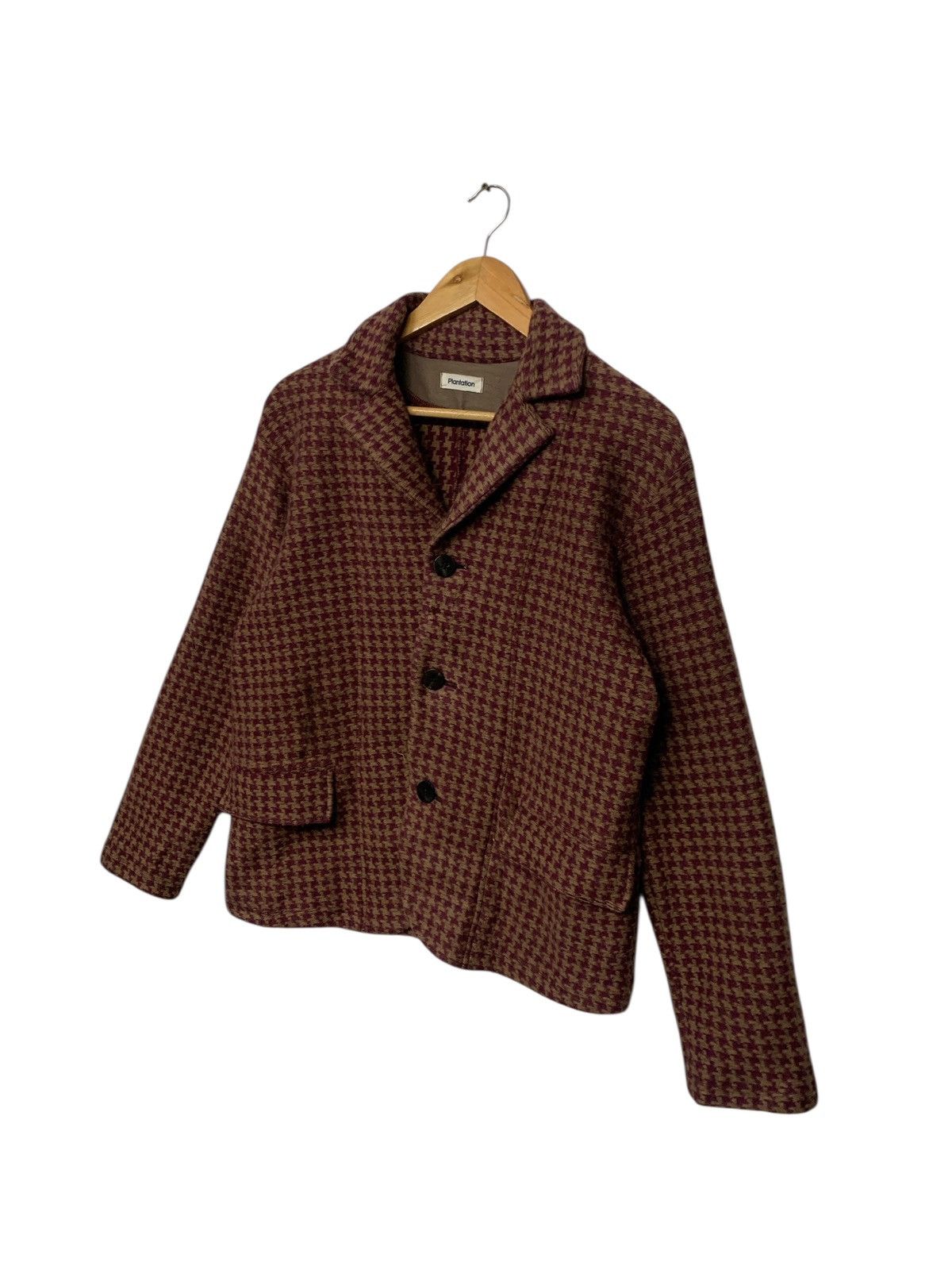Issey Miyake Vintage Plantation Issey Miyake Button Ups Heavy Wool Jacket Size M / US 6-8 / IT 42-44 - 2 Thumbnail